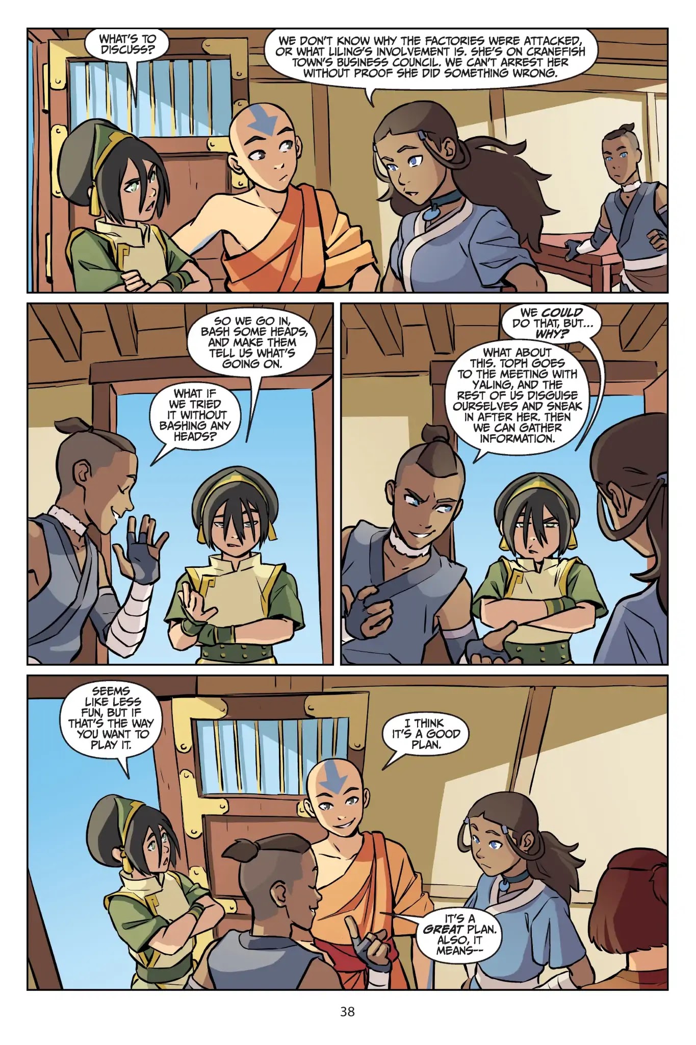 Avatar: The Last Airbender - Imbalance Chapter 0.5 page 39 - Imbalance - Part Two