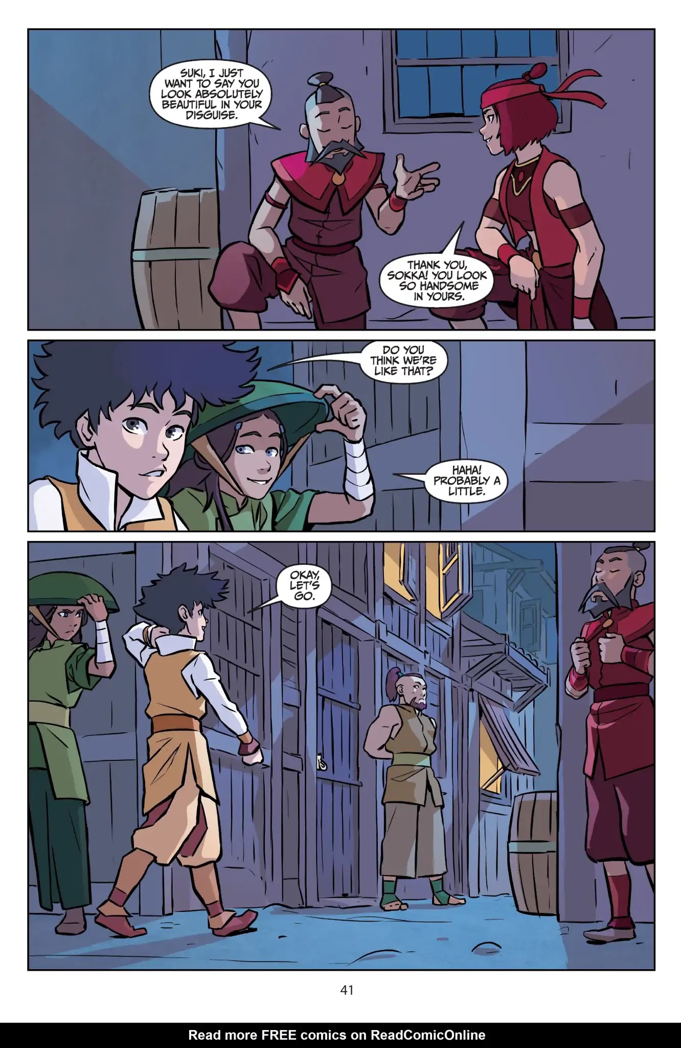 Avatar: The Last Airbender - Imbalance Chapter 0.5 page 42 - Imbalance - Part Two