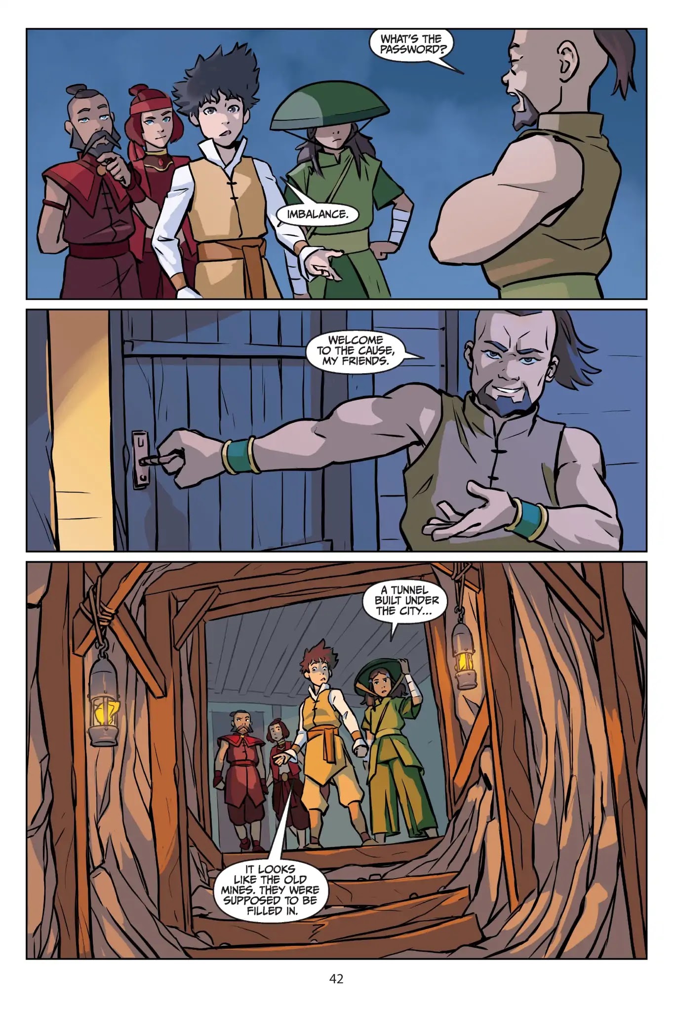 Avatar: The Last Airbender - Imbalance Chapter 0.5 page 43 - Imbalance - Part Two