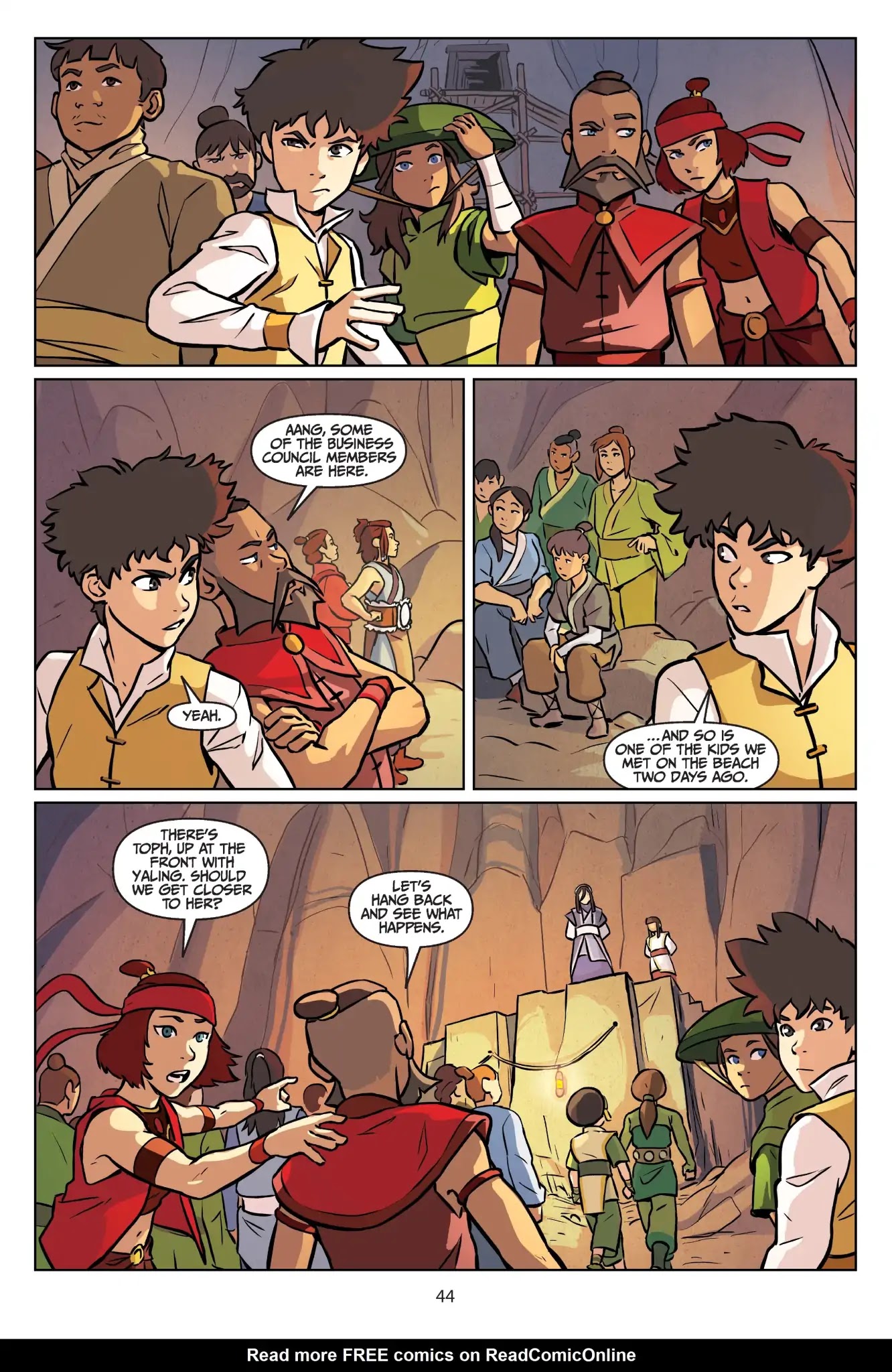 Avatar: The Last Airbender - Imbalance Chapter 0.5 page 45 - Imbalance - Part Two
