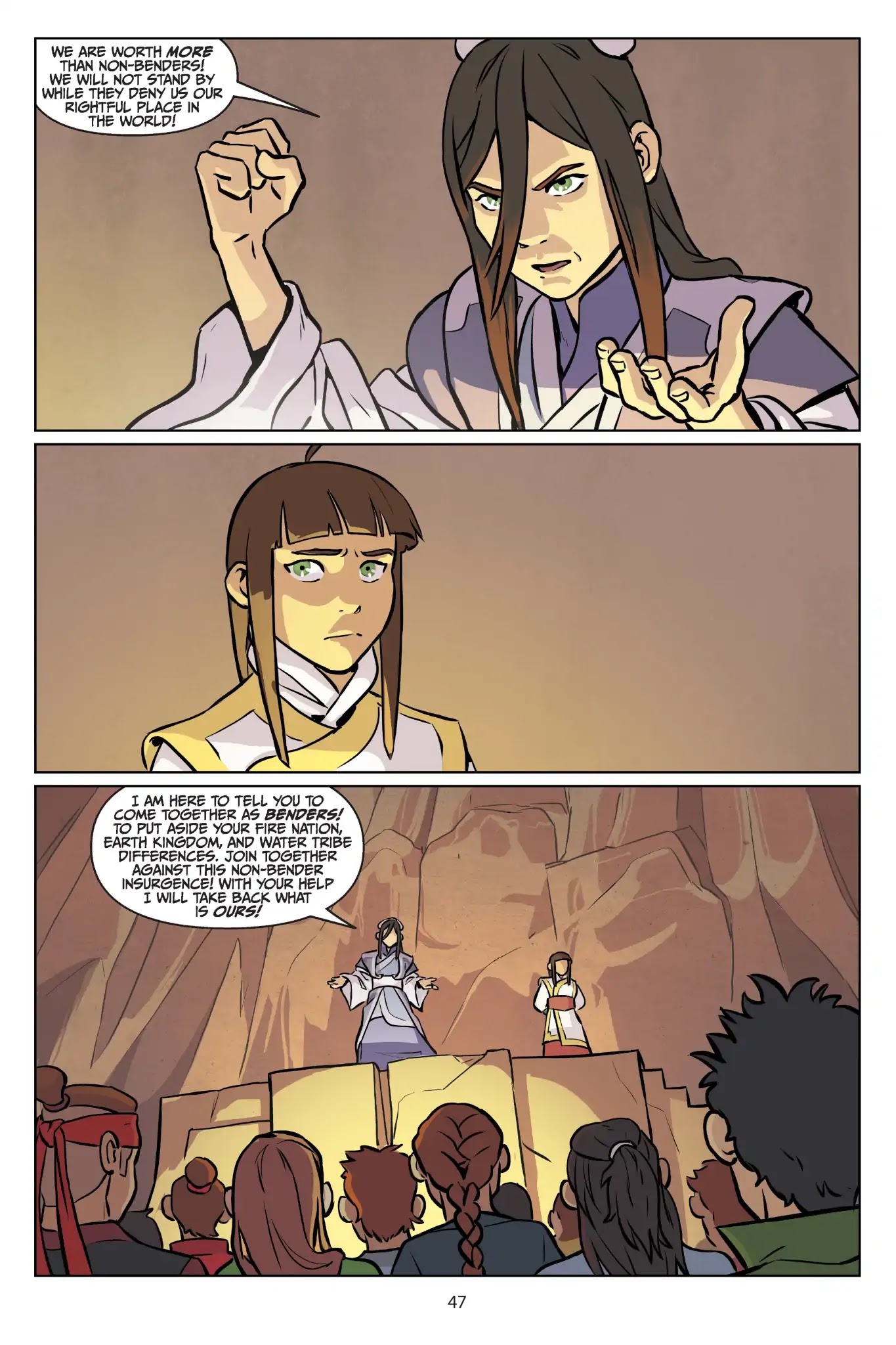 Avatar: The Last Airbender - Imbalance Chapter 0.5 page 48 - Imbalance - Part Two