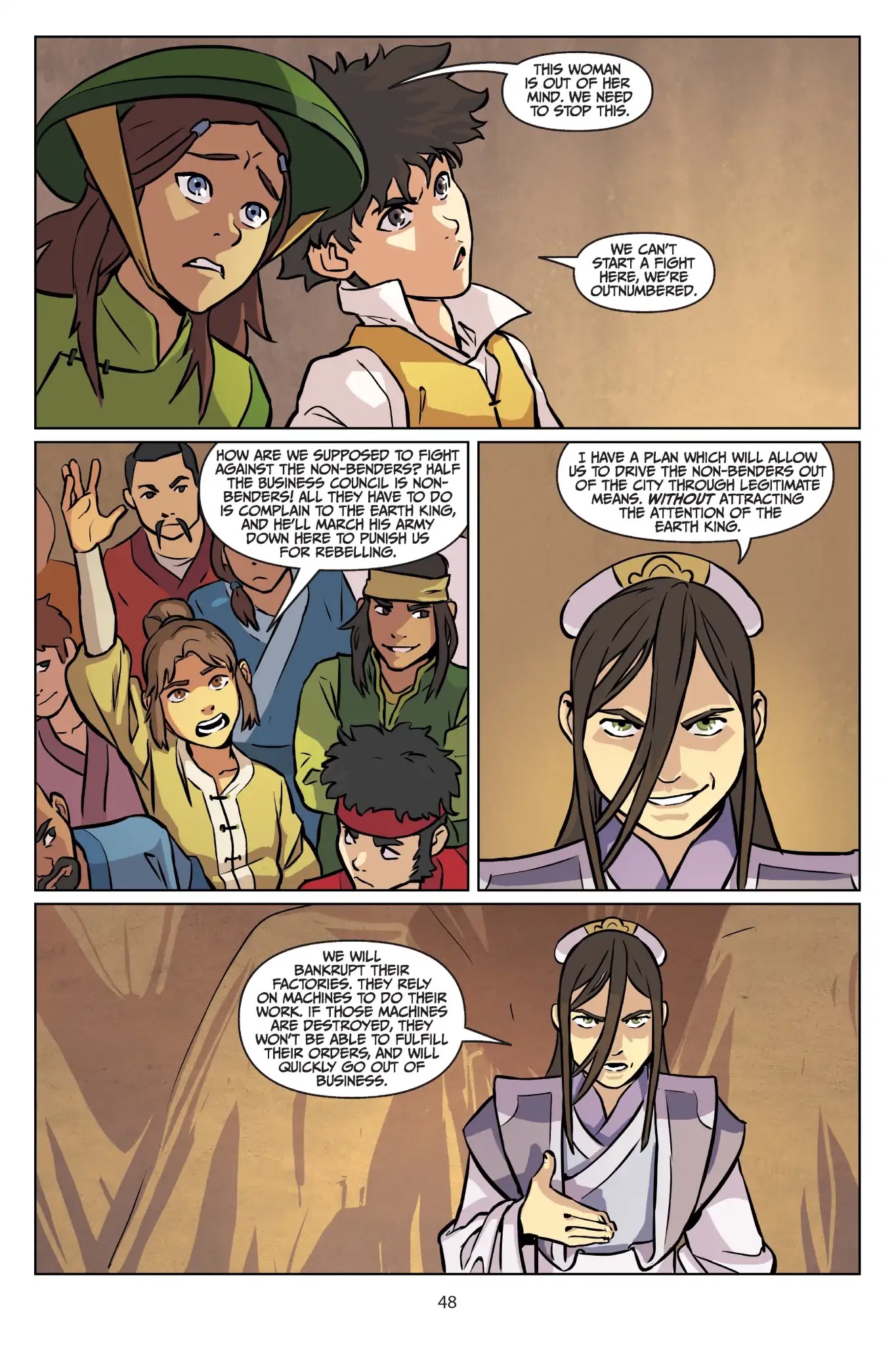 Avatar: The Last Airbender - Imbalance Chapter 0.5 page 49 - Imbalance - Part Two