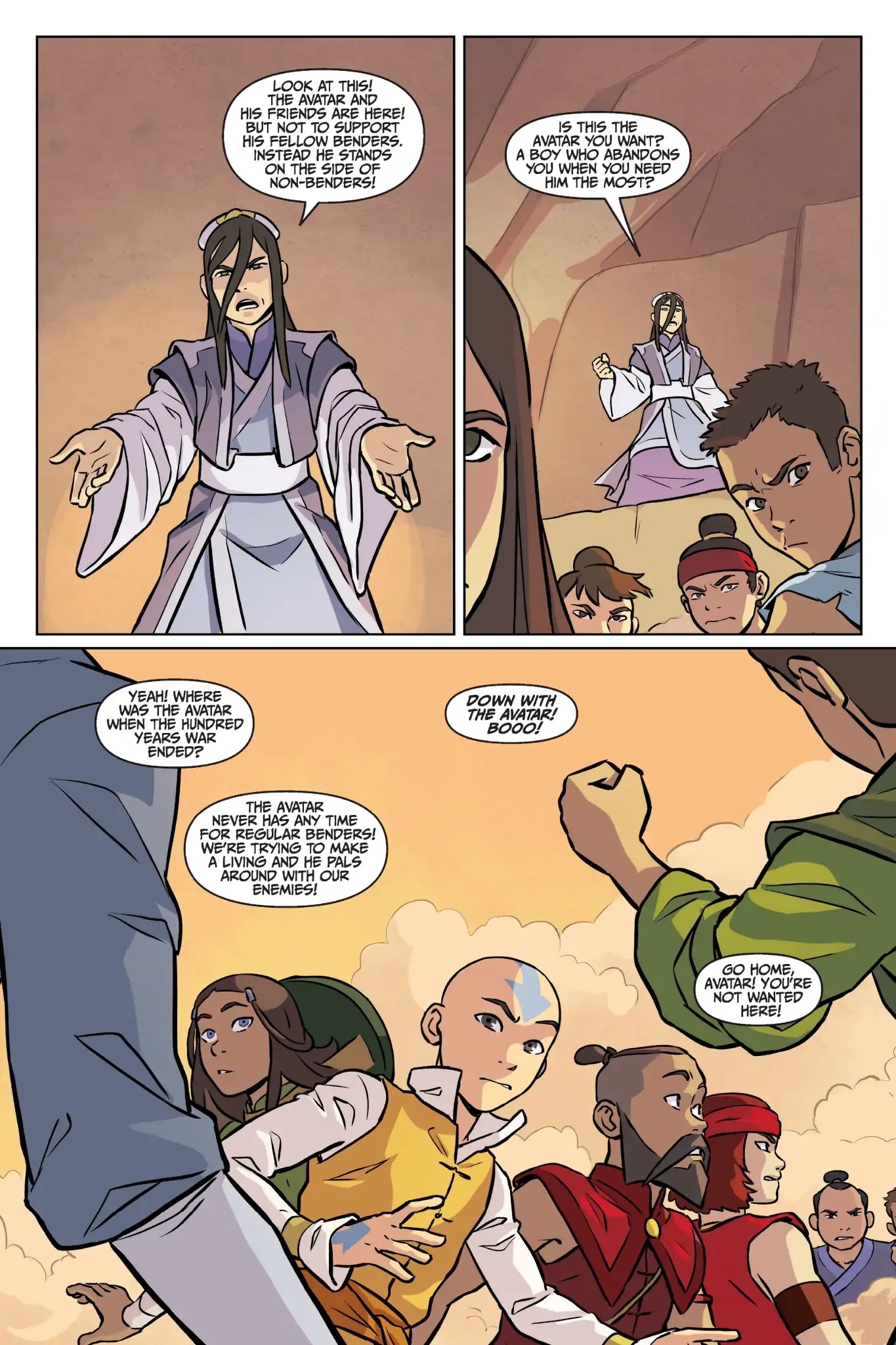 Avatar: The Last Airbender - Imbalance Chapter 0.5 page 56 - Imbalance - Part Two
