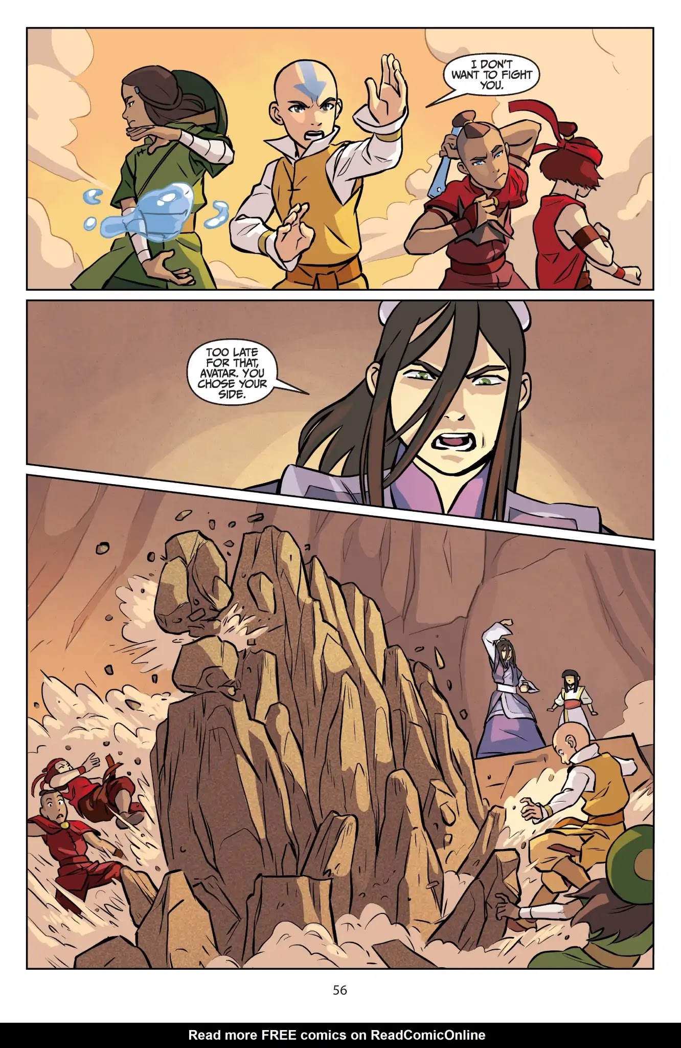 Avatar: The Last Airbender - Imbalance Chapter 0.5 page 57 - Imbalance - Part Two
