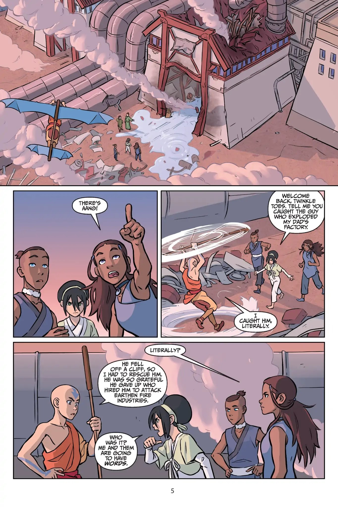 Avatar: The Last Airbender - Imbalance Chapter 0.5 page 6 - Imbalance - Part Two