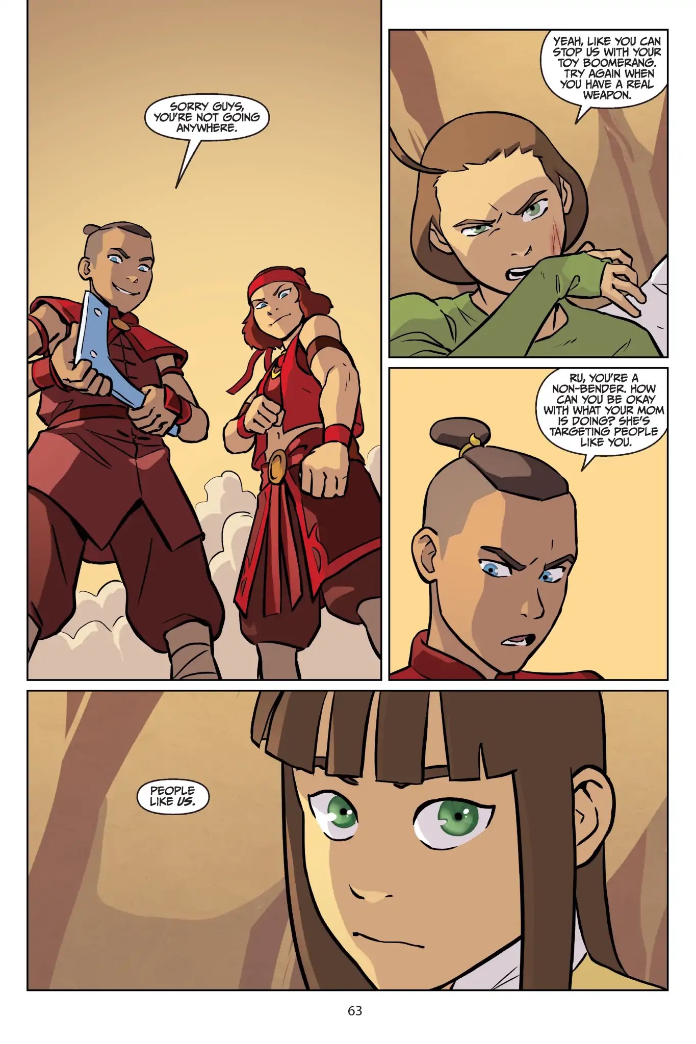 Avatar: The Last Airbender - Imbalance Chapter 0.5 page 64 - Imbalance - Part Two