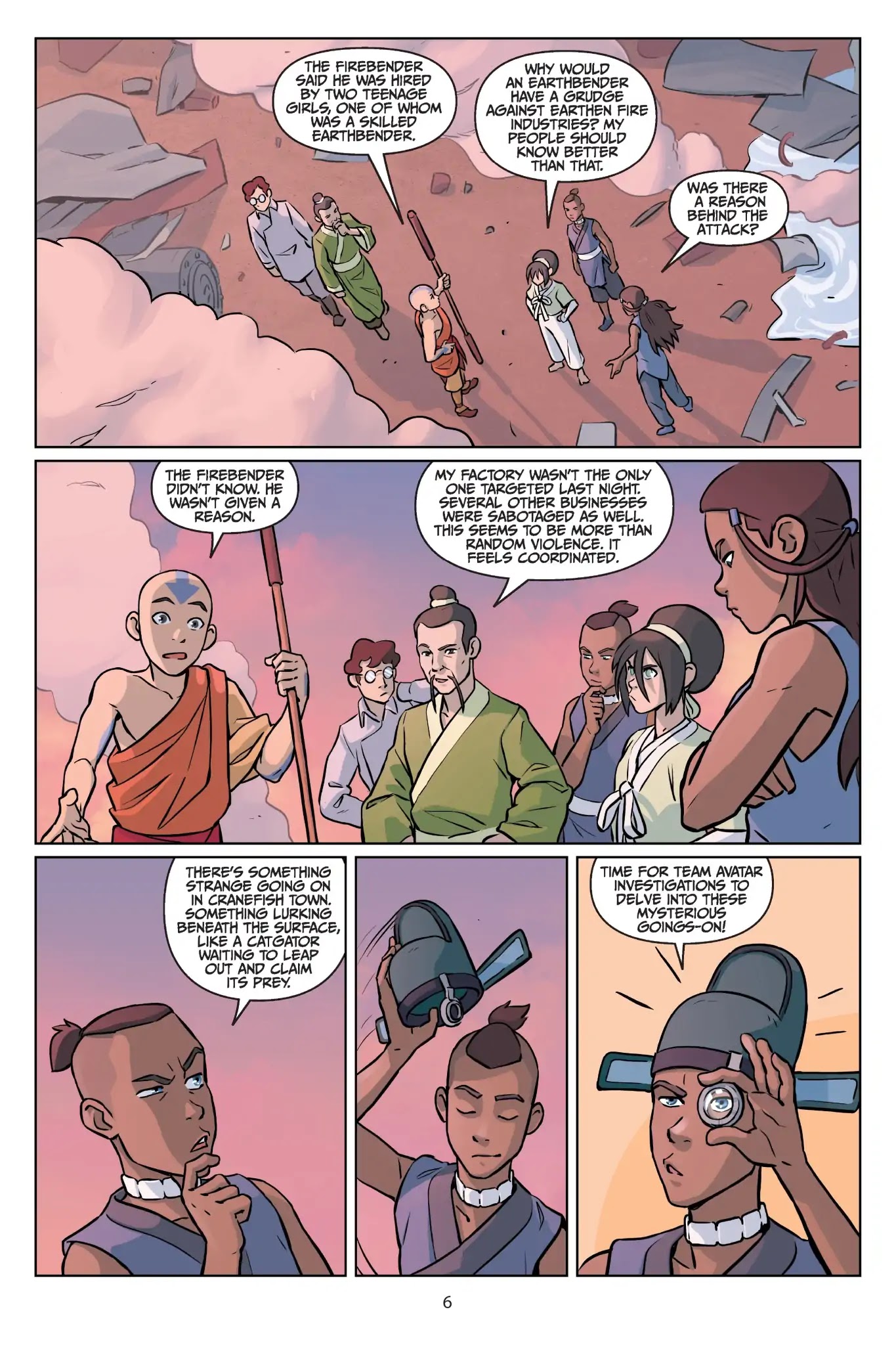 Avatar: The Last Airbender - Imbalance Chapter 0.5 page 7 - Imbalance - Part Two