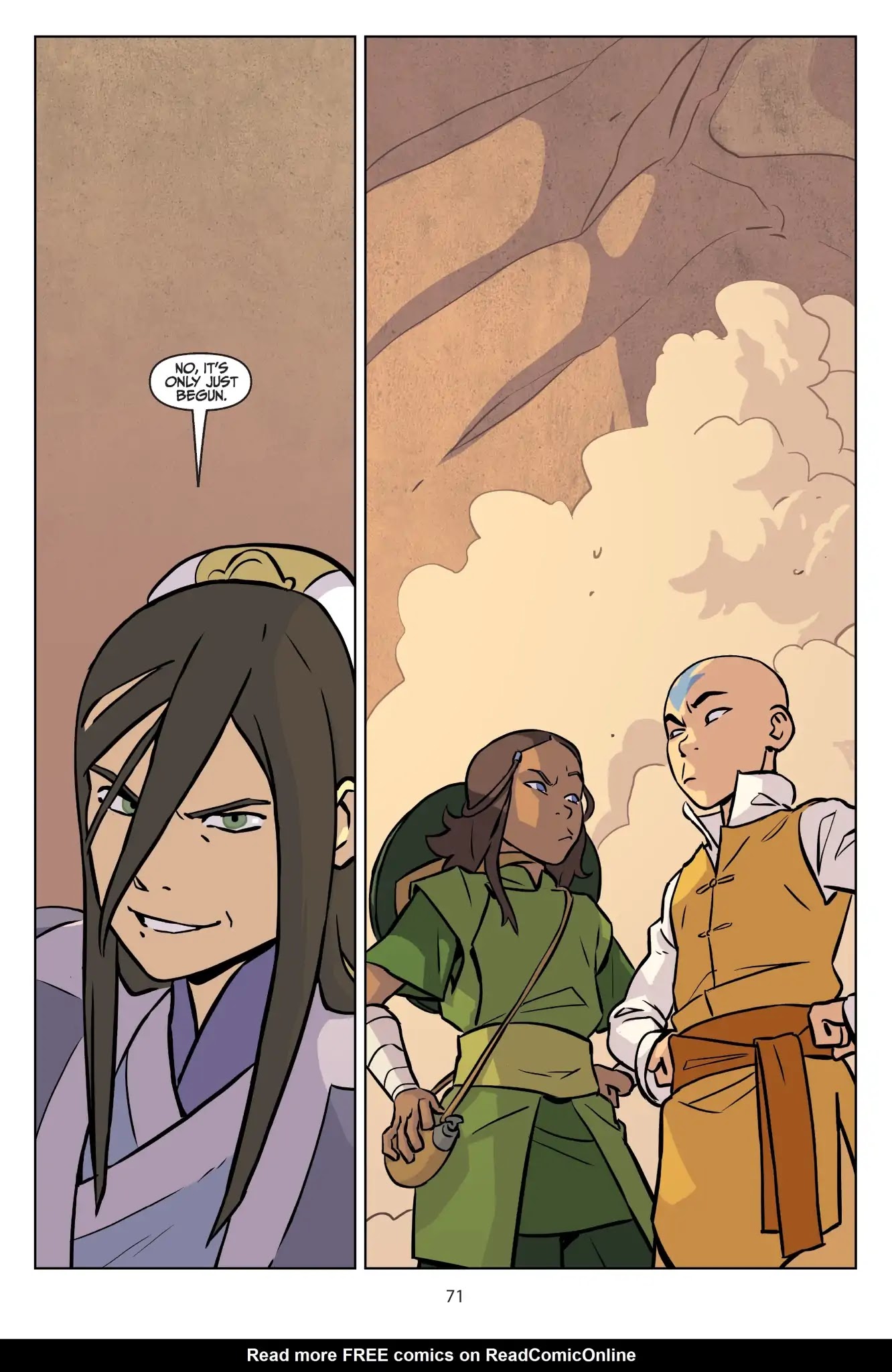 Avatar: The Last Airbender - Imbalance Chapter 0.5 page 72 - Imbalance - Part Two