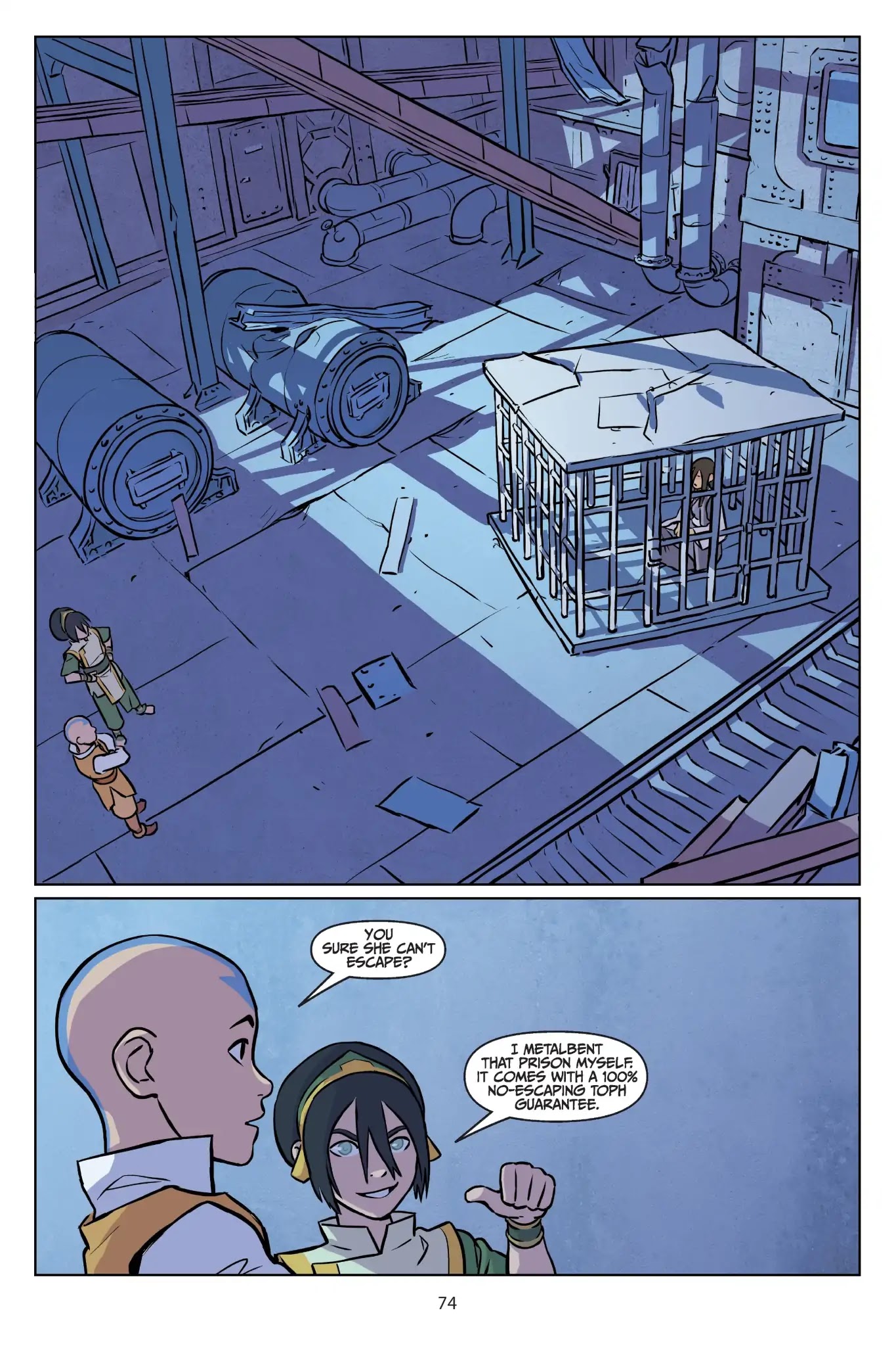 Avatar: The Last Airbender - Imbalance Chapter 0.5 page 75 - Imbalance - Part Two