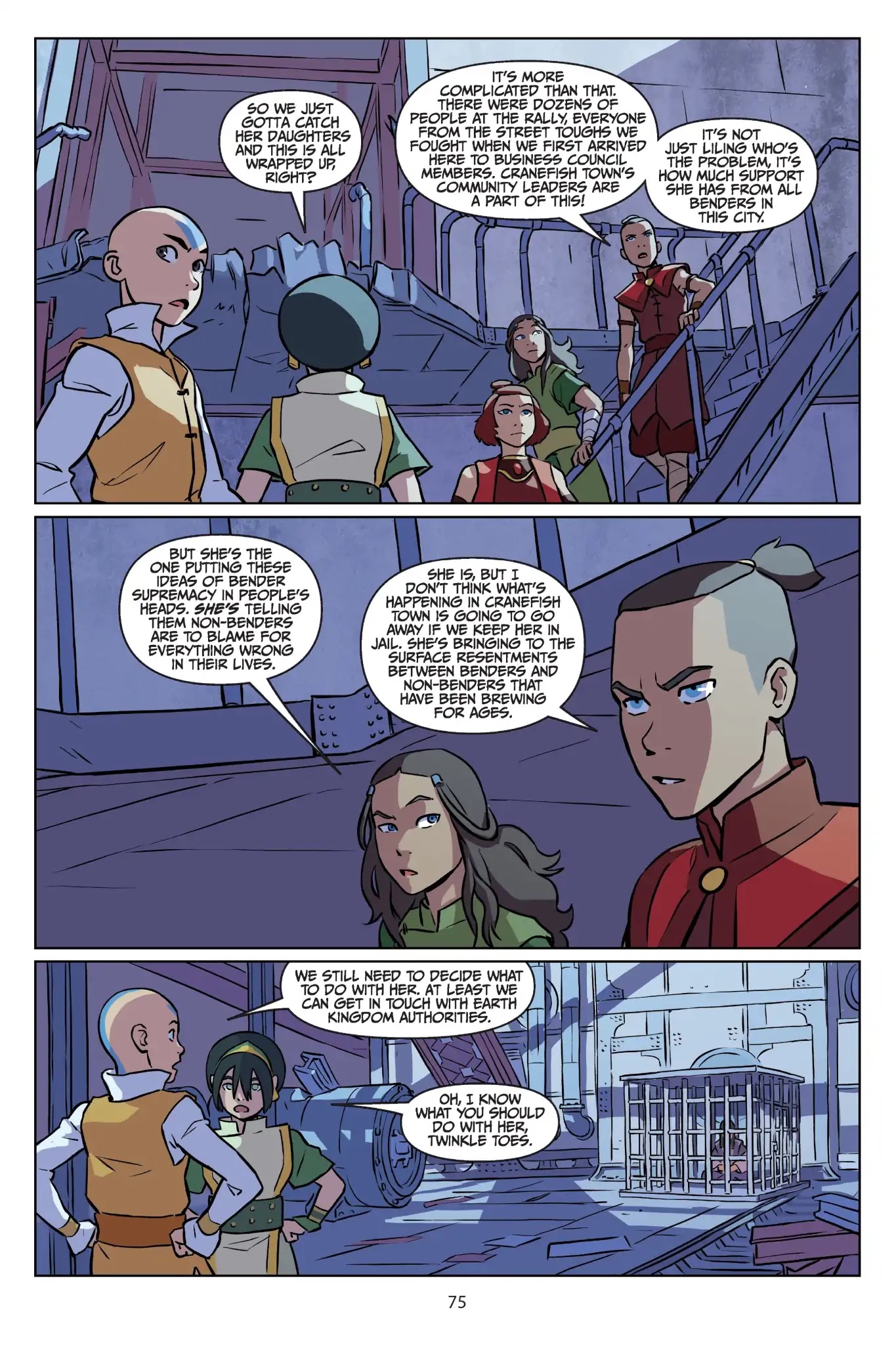 Avatar: The Last Airbender - Imbalance Chapter 0.5 page 76 - Imbalance - Part Two