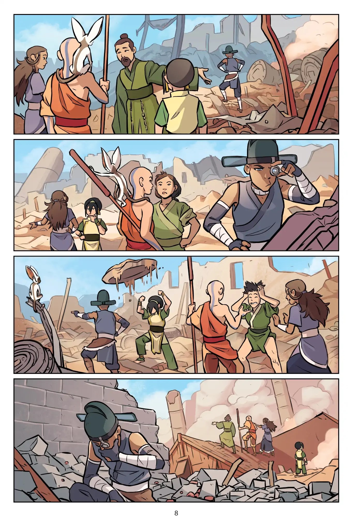 Avatar: The Last Airbender - Imbalance Chapter 0.5 page 9 - Imbalance - Part Two
