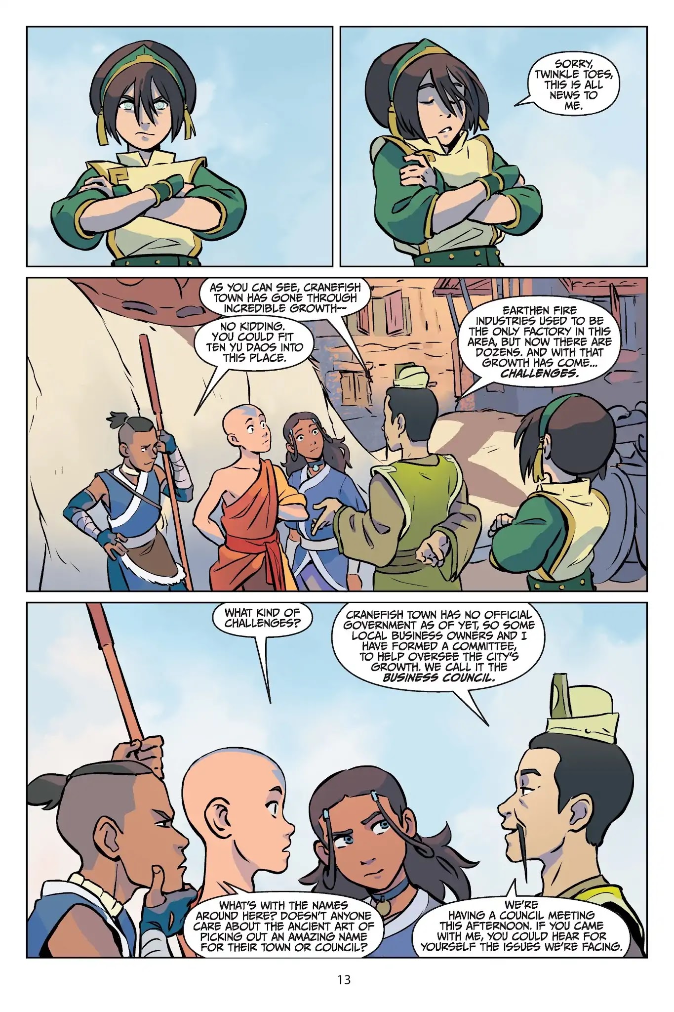 Avatar: The Last Airbender - Imbalance Chapter 0 page 14 - Imbalance - Part One