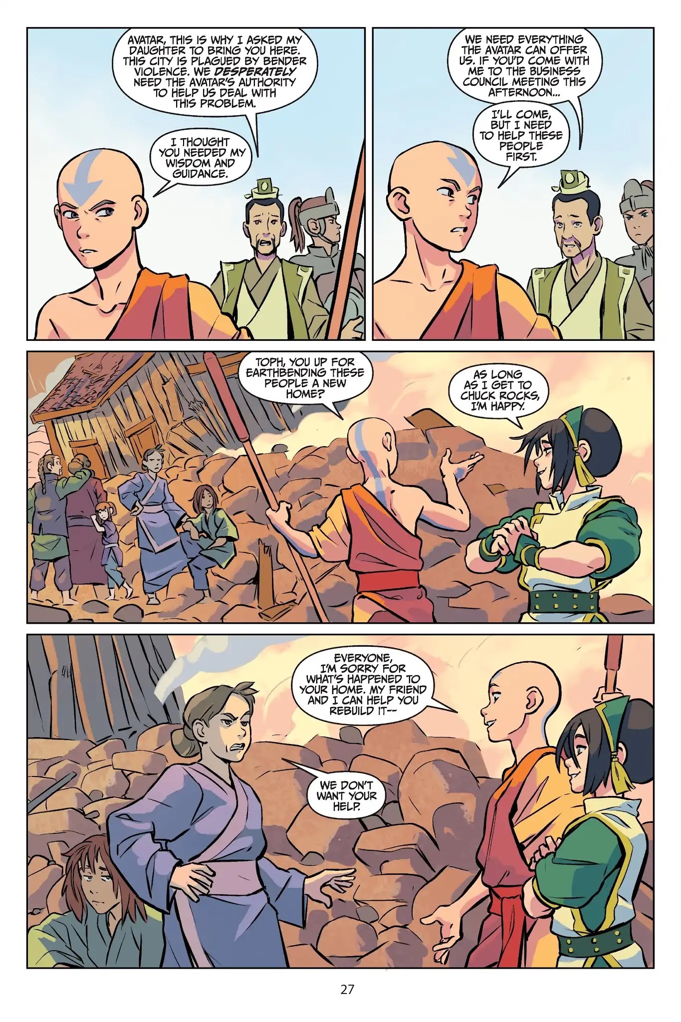 Avatar: The Last Airbender - Imbalance Chapter 0 page 28 - Imbalance - Part One
