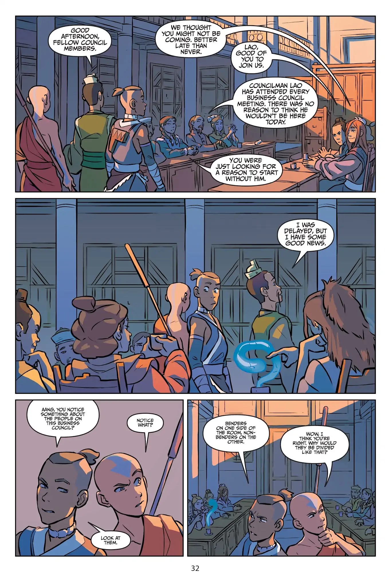 Avatar: The Last Airbender - Imbalance Chapter 0 page 33 - Imbalance - Part One