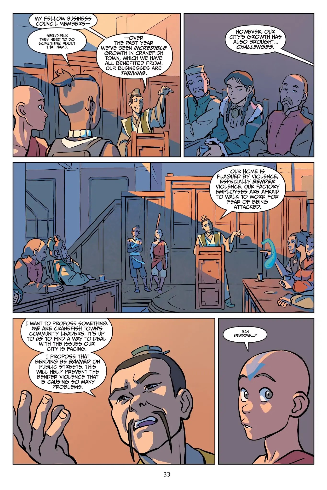 Avatar: The Last Airbender - Imbalance Chapter 0 page 34 - Imbalance - Part One