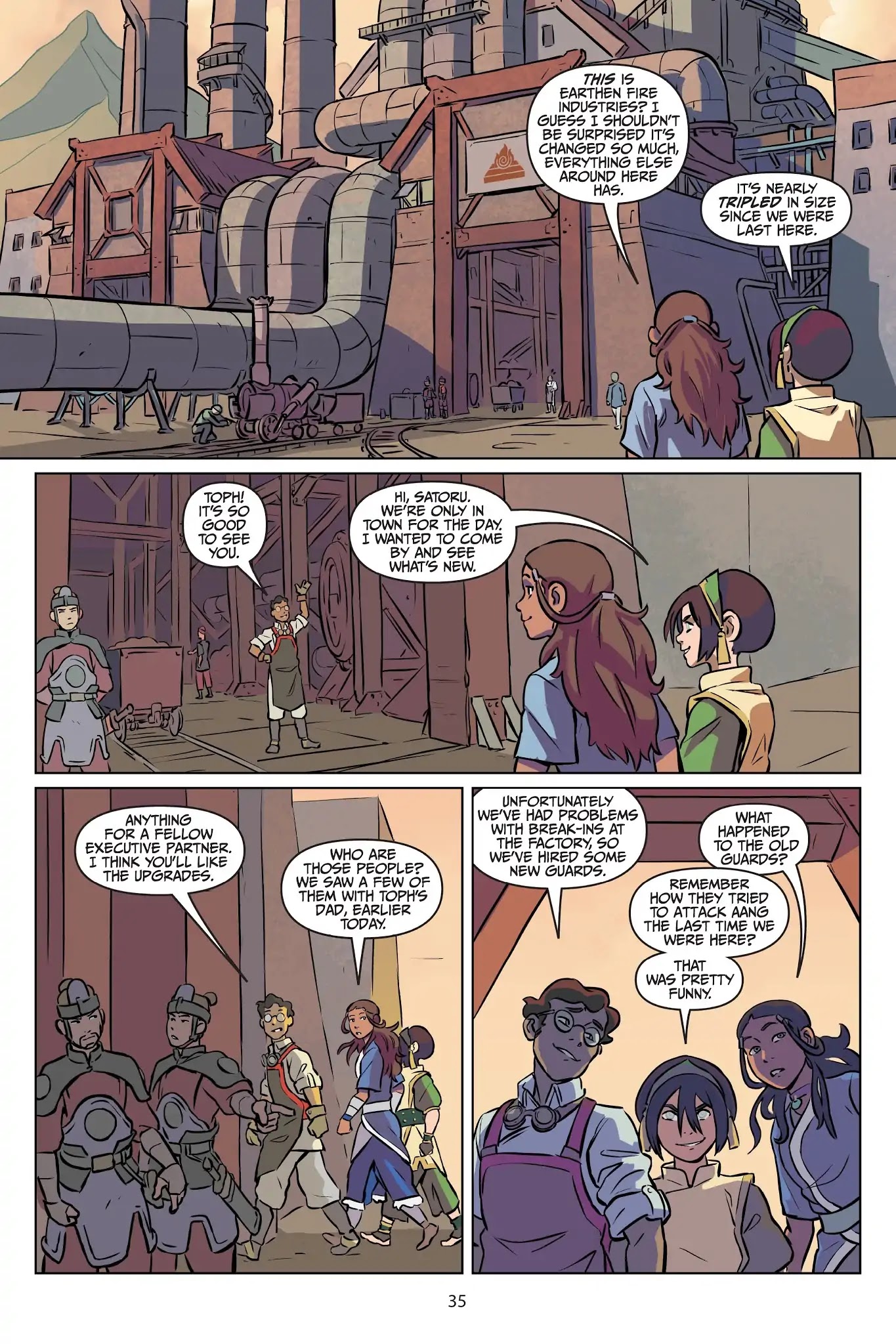 Avatar: The Last Airbender - Imbalance Chapter 0 page 36 - Imbalance - Part One