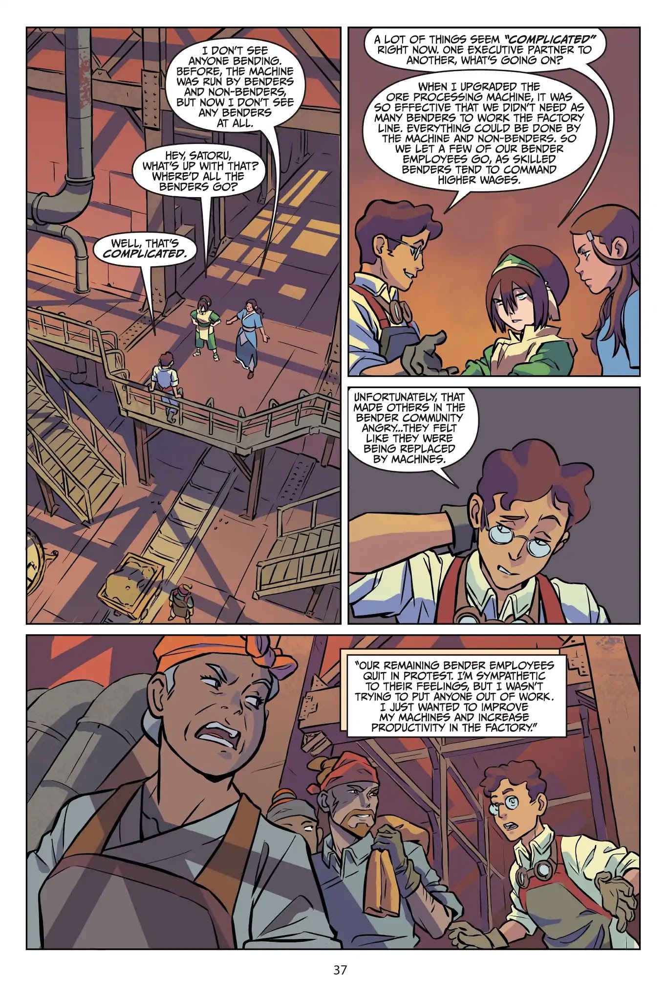 Avatar: The Last Airbender - Imbalance Chapter 0 page 38 - Imbalance - Part One