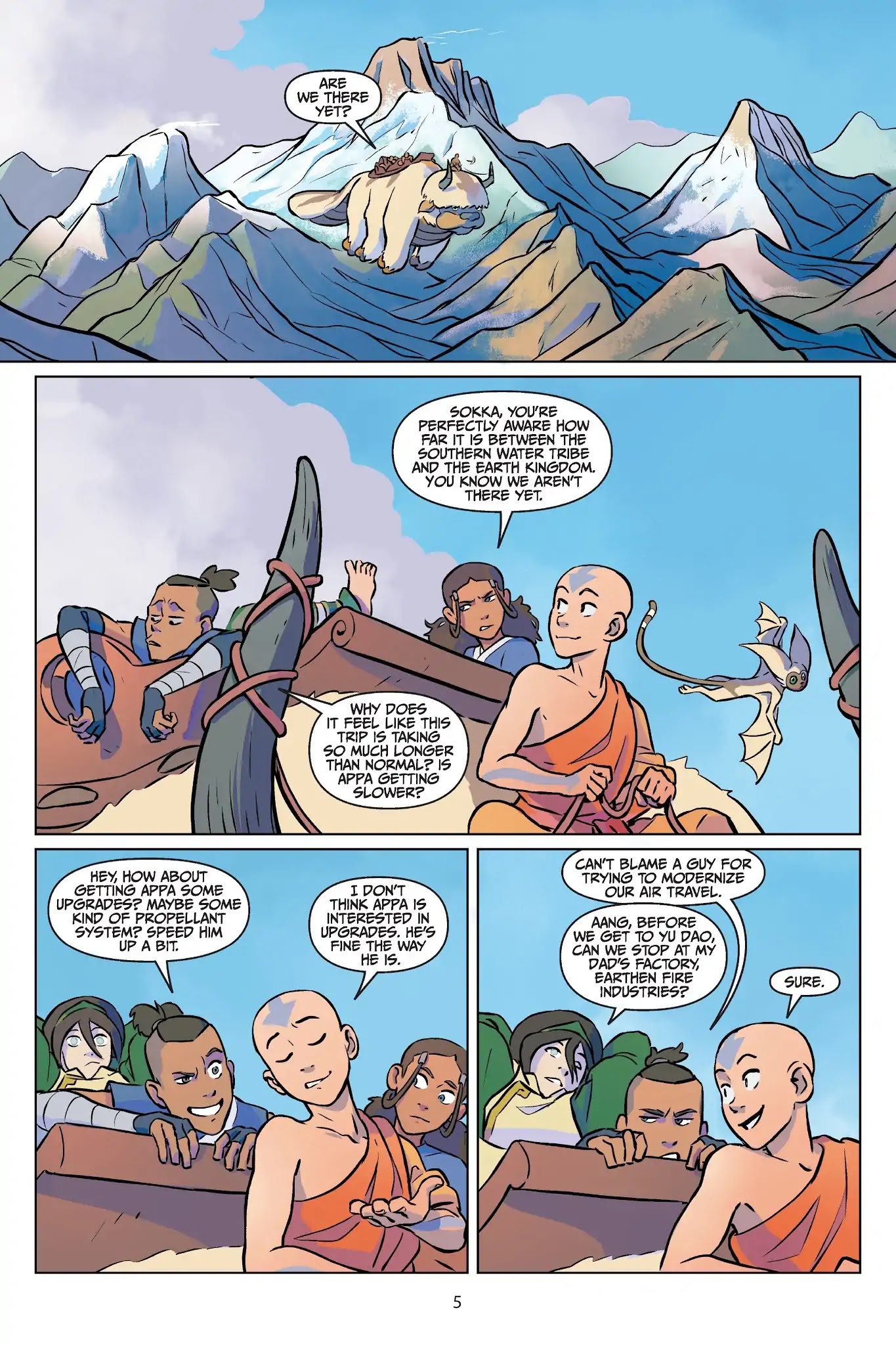 Avatar: The Last Airbender - Imbalance Chapter 0 page 6 - Imbalance - Part One