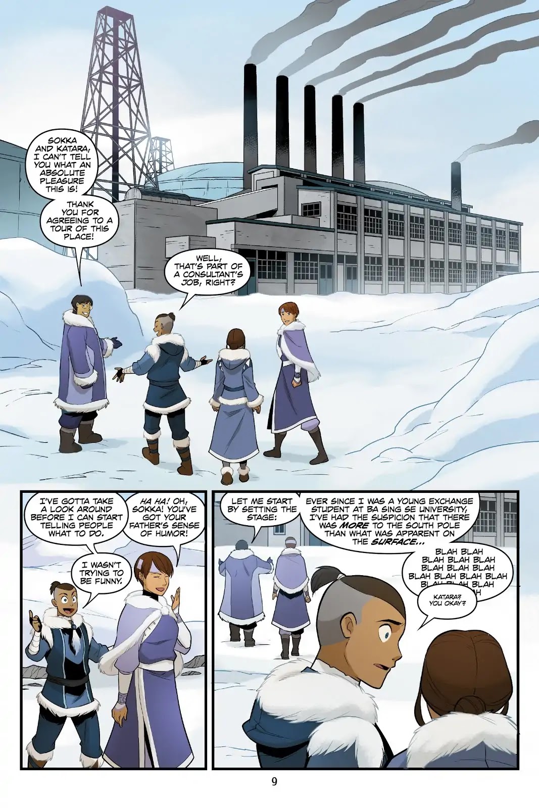 Avatar: The Last Airbender - North and South Chapter 0.5 page 11 - North and South - Part Two