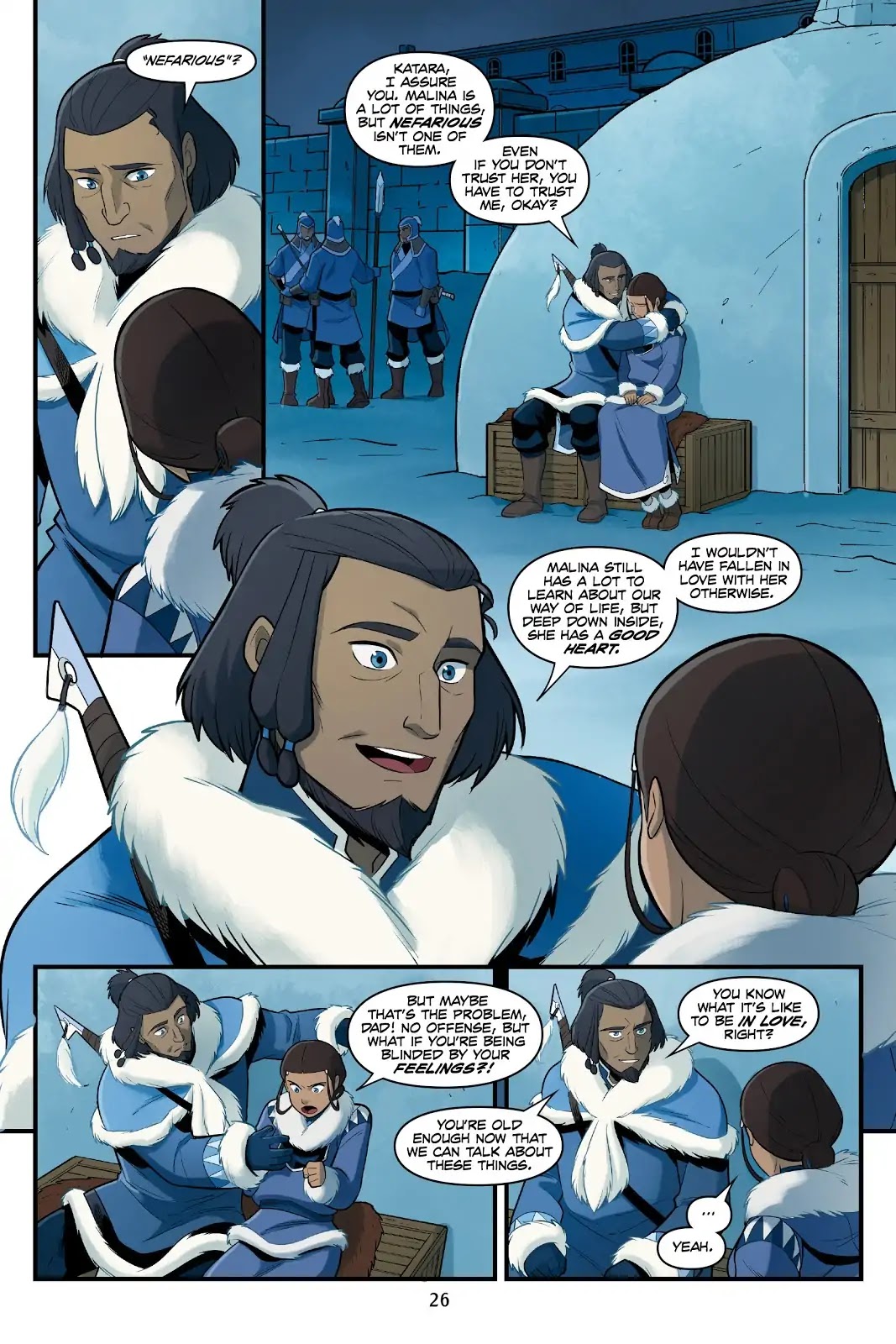Avatar: The Last Airbender - North and South Chapter 0.5 page 27 - North and South - Part Two