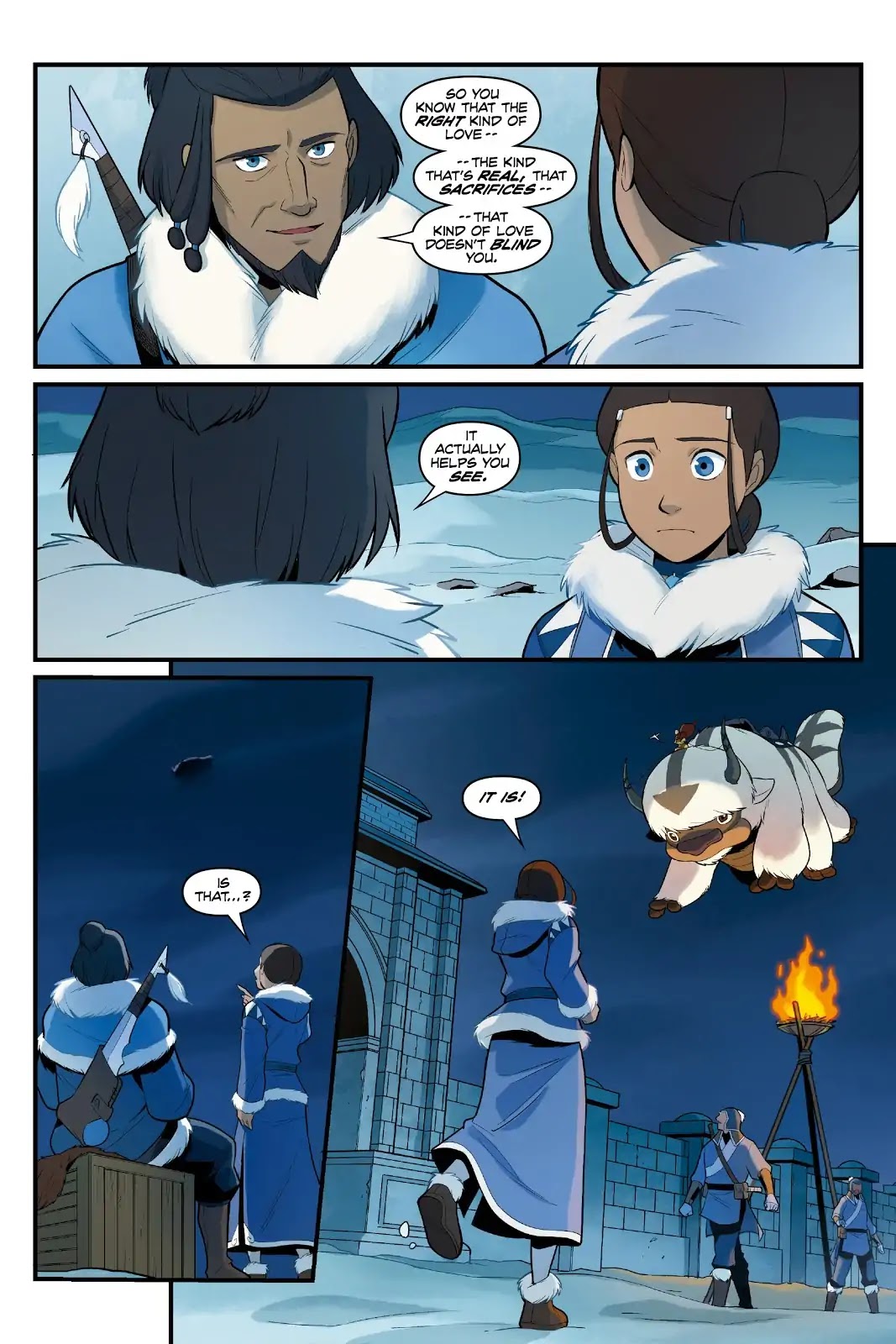 Avatar: The Last Airbender - North and South Chapter 0.5 page 28 - North and South - Part Two