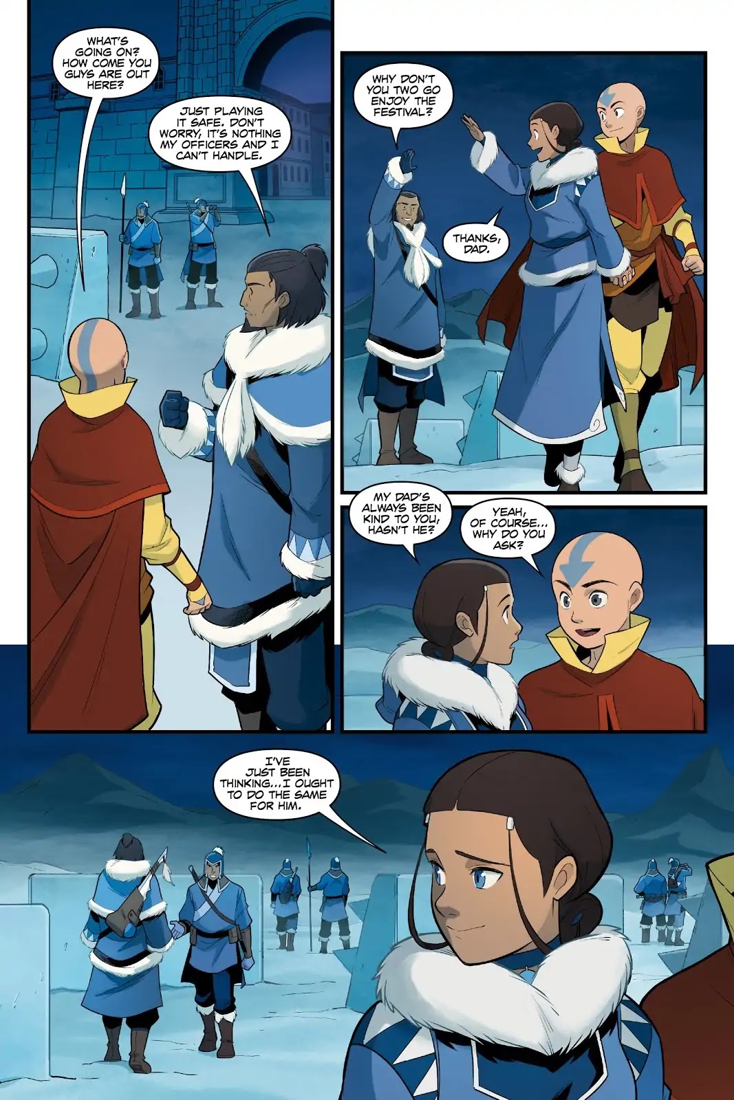 Avatar: The Last Airbender - North and South Chapter 0.5 page 30 - North and South - Part Two
