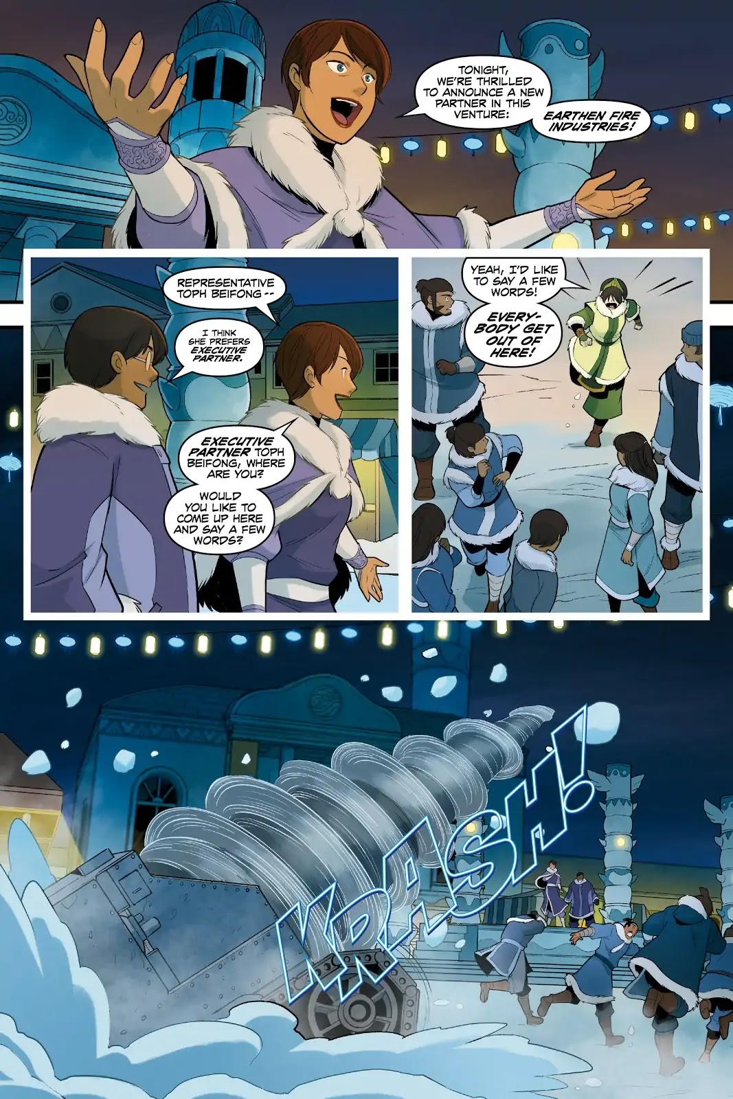 Avatar: The Last Airbender - North and South Chapter 0.5 page 36 - North and South - Part Two