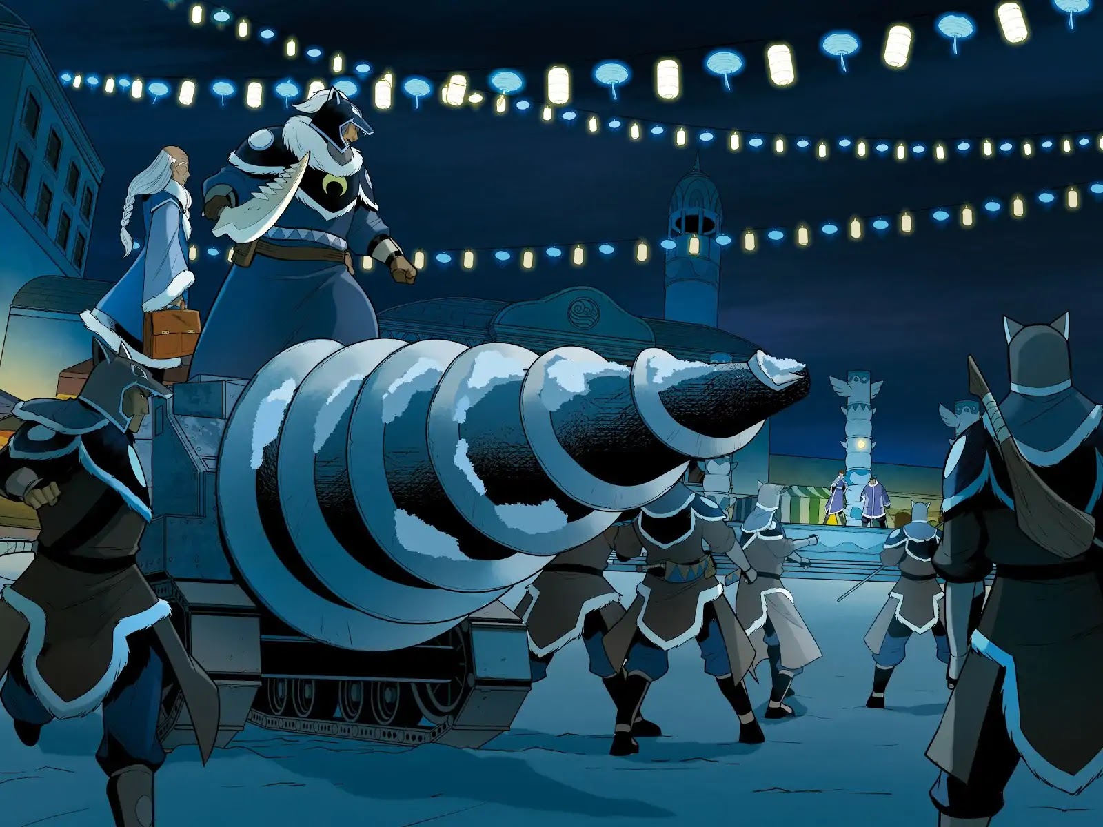 Avatar: The Last Airbender - North and South Chapter 0.5 page 37 - North and South - Part Two