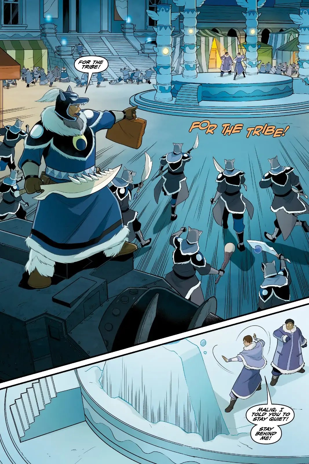 Avatar: The Last Airbender - North and South Chapter 0.5 page 44 - North and South - Part Two