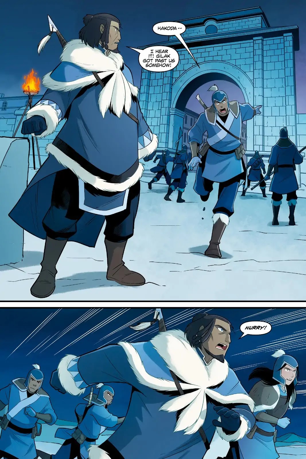 Avatar: The Last Airbender - North and South Chapter 0.5 page 46 - North and South - Part Two