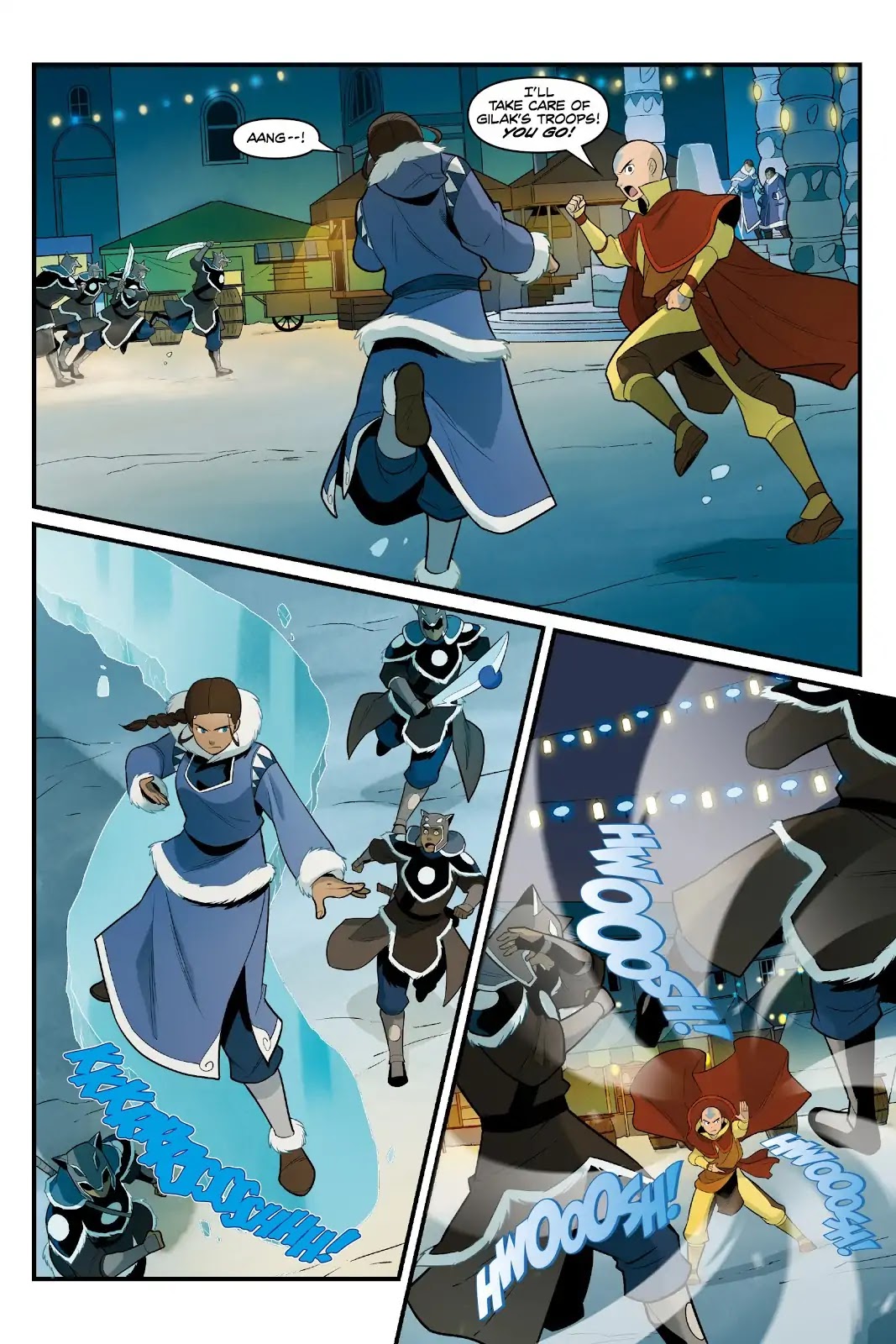 Avatar: The Last Airbender - North and South Chapter 0.5 page 47 - North and South - Part Two
