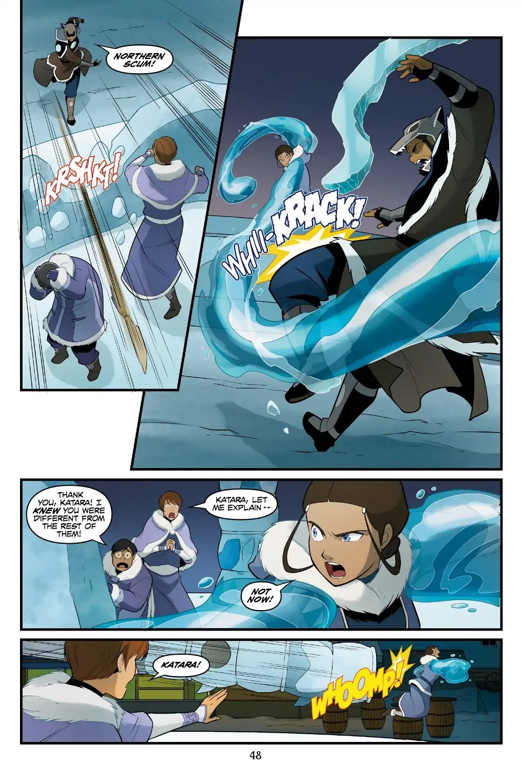 Avatar: The Last Airbender - North and South Chapter 0.5 page 48 - North and South - Part Two