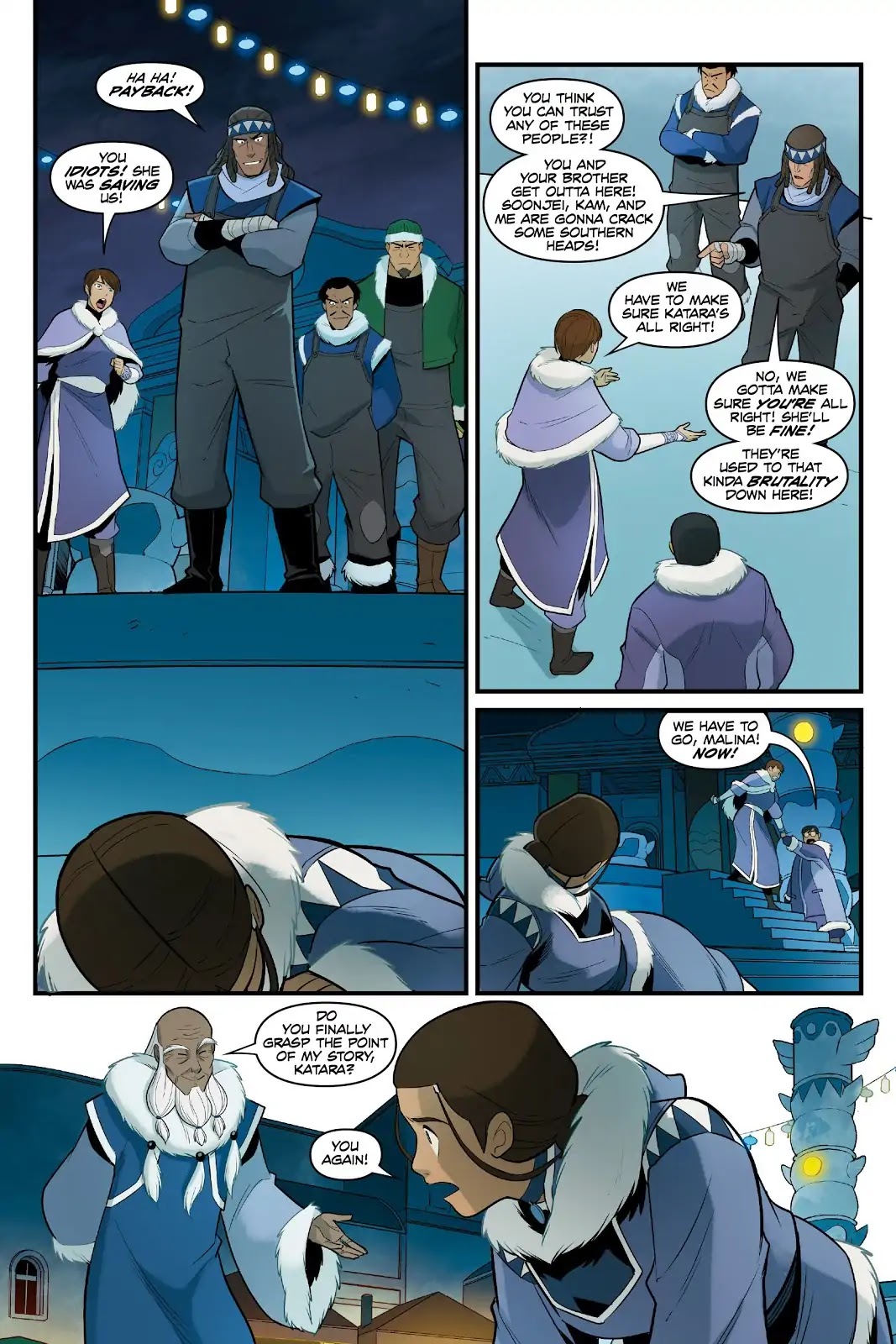 Avatar: The Last Airbender - North and South Chapter 0.5 page 49 - North and South - Part Two