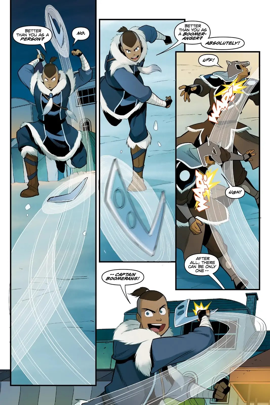 Avatar: The Last Airbender - North and South Chapter 0.5 page 56 - North and South - Part Two