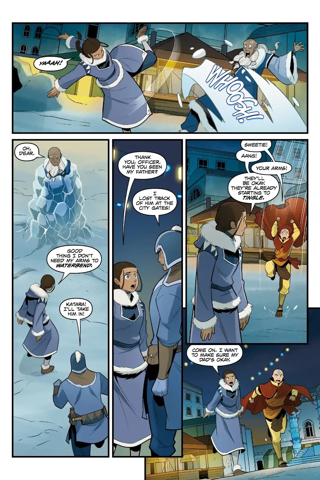 Avatar: The Last Airbender - North and South Chapter 0.5 page 57 - North and South - Part Two