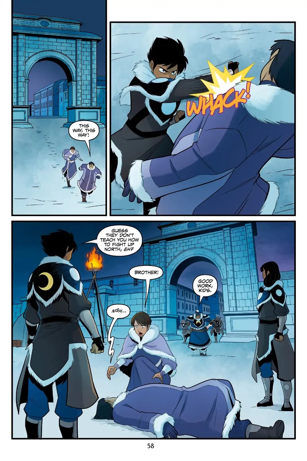 Avatar: The Last Airbender - North and South Chapter 0.5 page 58 - North and South - Part Two