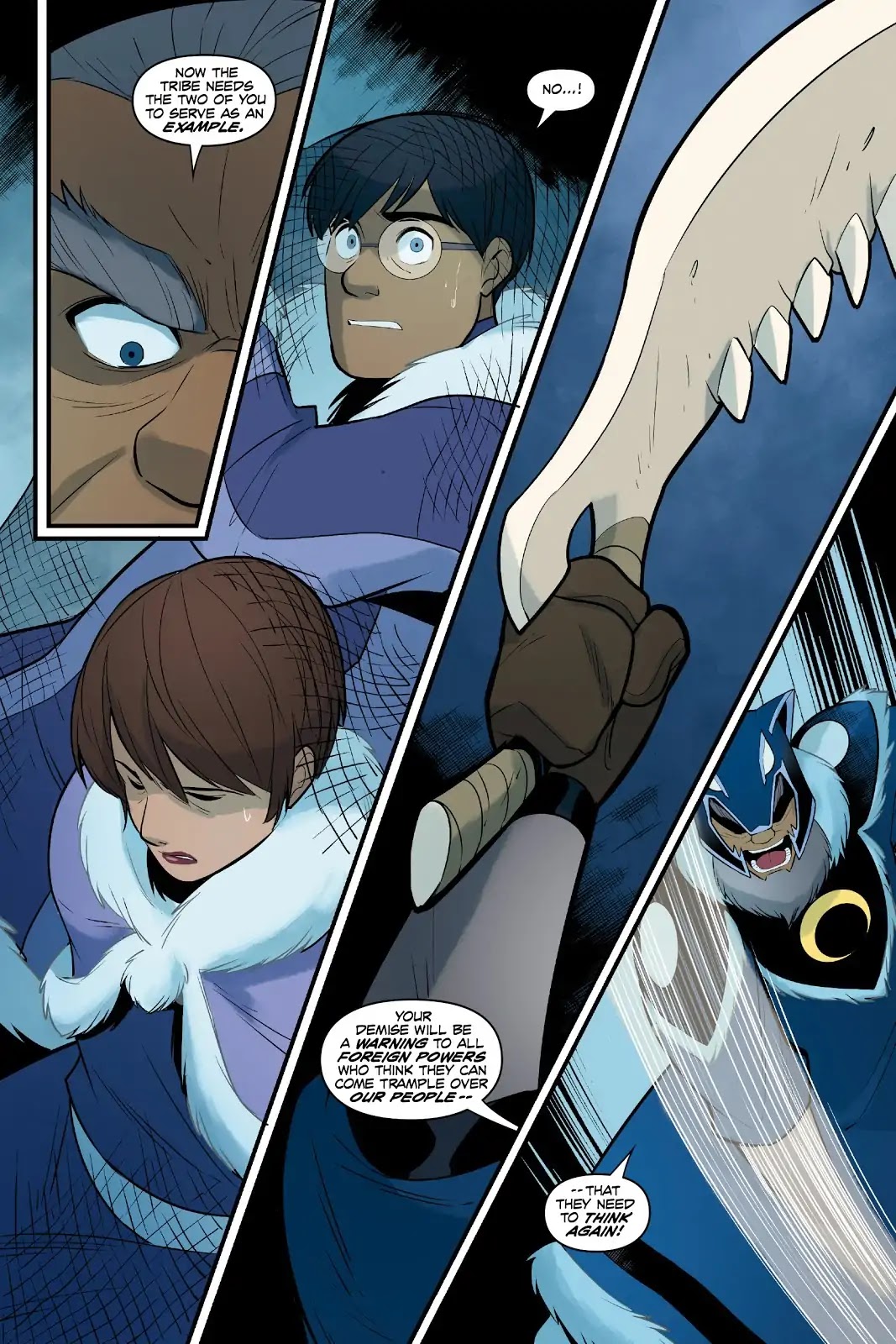 Avatar: The Last Airbender - North and South Chapter 0.5 page 61 - North and South - Part Two
