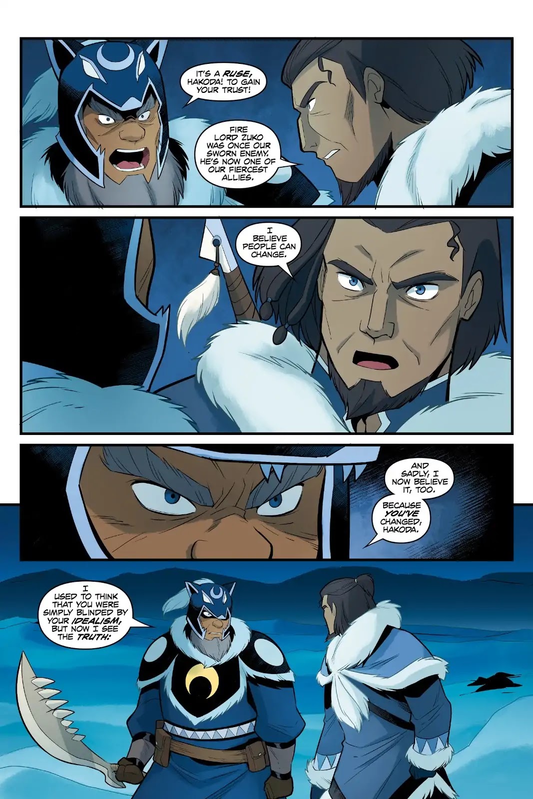 Avatar: The Last Airbender - North and South Chapter 0.5 page 63 - North and South - Part Two