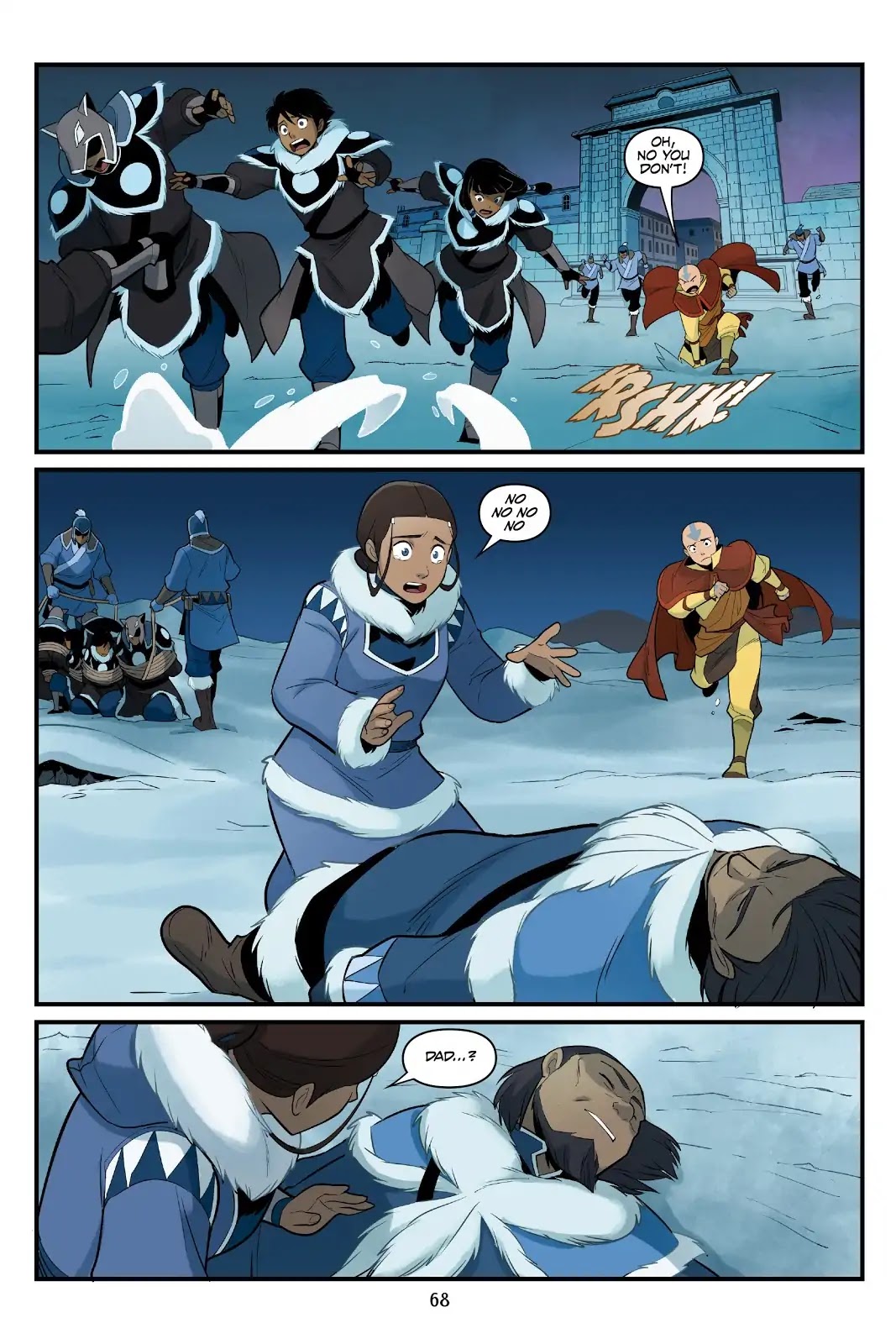 Avatar: The Last Airbender - North and South Chapter 0.5 page 68 - North and South - Part Two