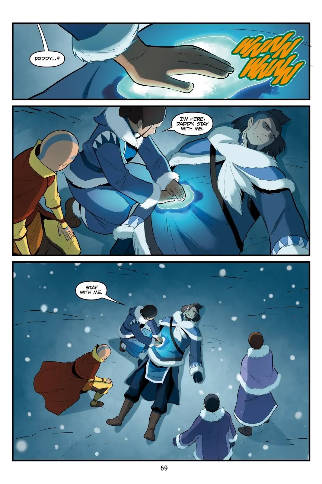 Avatar: The Last Airbender - North and South Chapter 0.5 page 69 - North and South - Part Two
