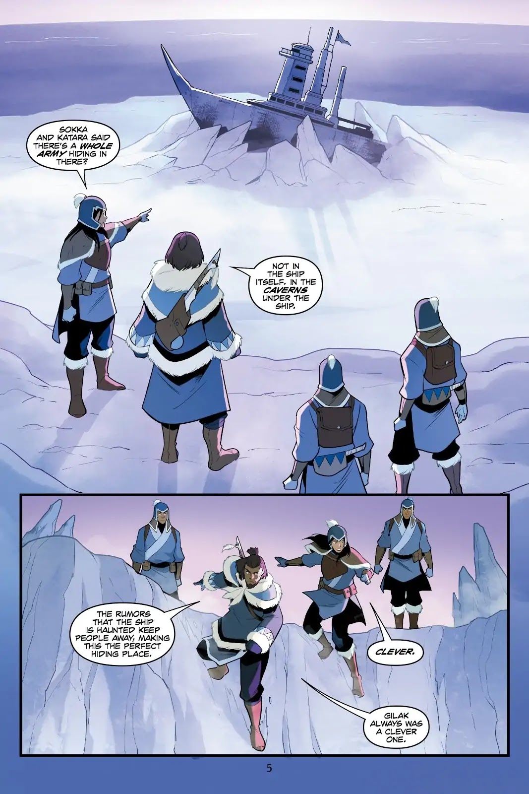 Avatar: The Last Airbender - North and South Chapter 0.5 page 7 - North and South - Part Two