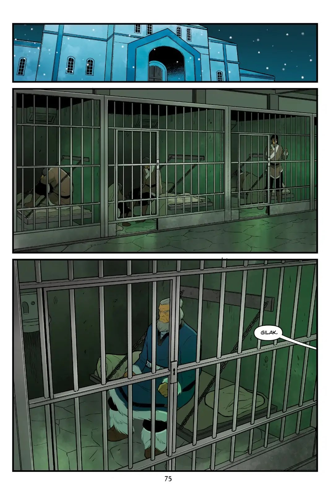 Avatar: The Last Airbender - North and South Chapter 0.5 page 75 - North and South - Part Two