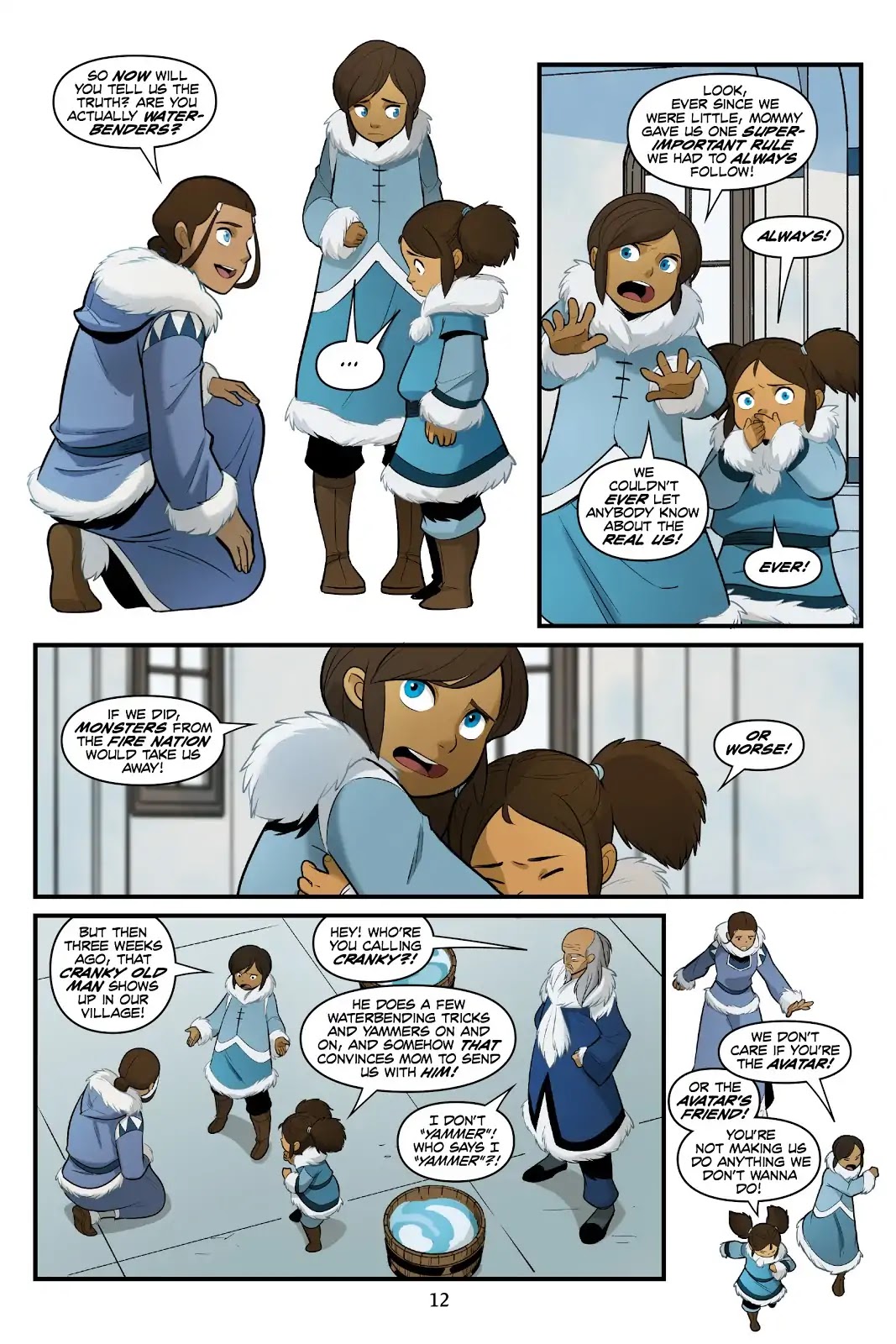 Avatar: The Last Airbender - North and South Chapter 0.6 page 13 - North and South - Part Three