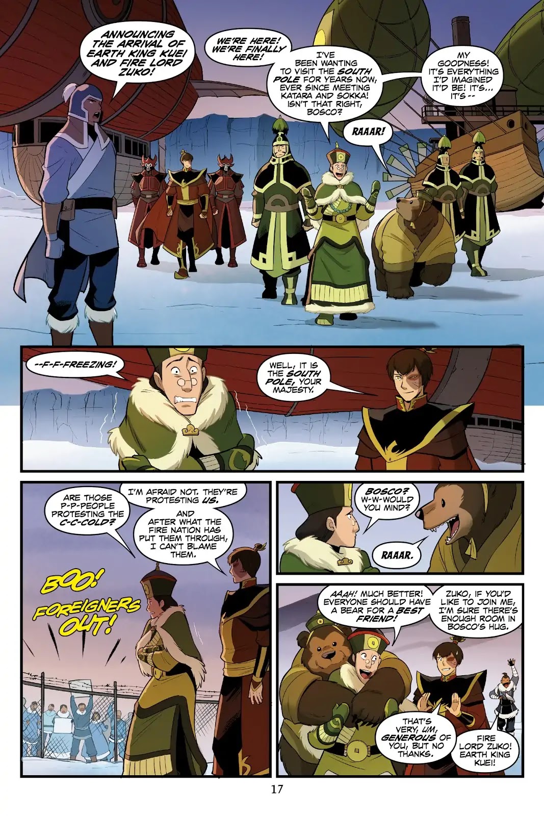 Avatar: The Last Airbender - North and South Chapter 0.6 page 18 - North and South - Part Three