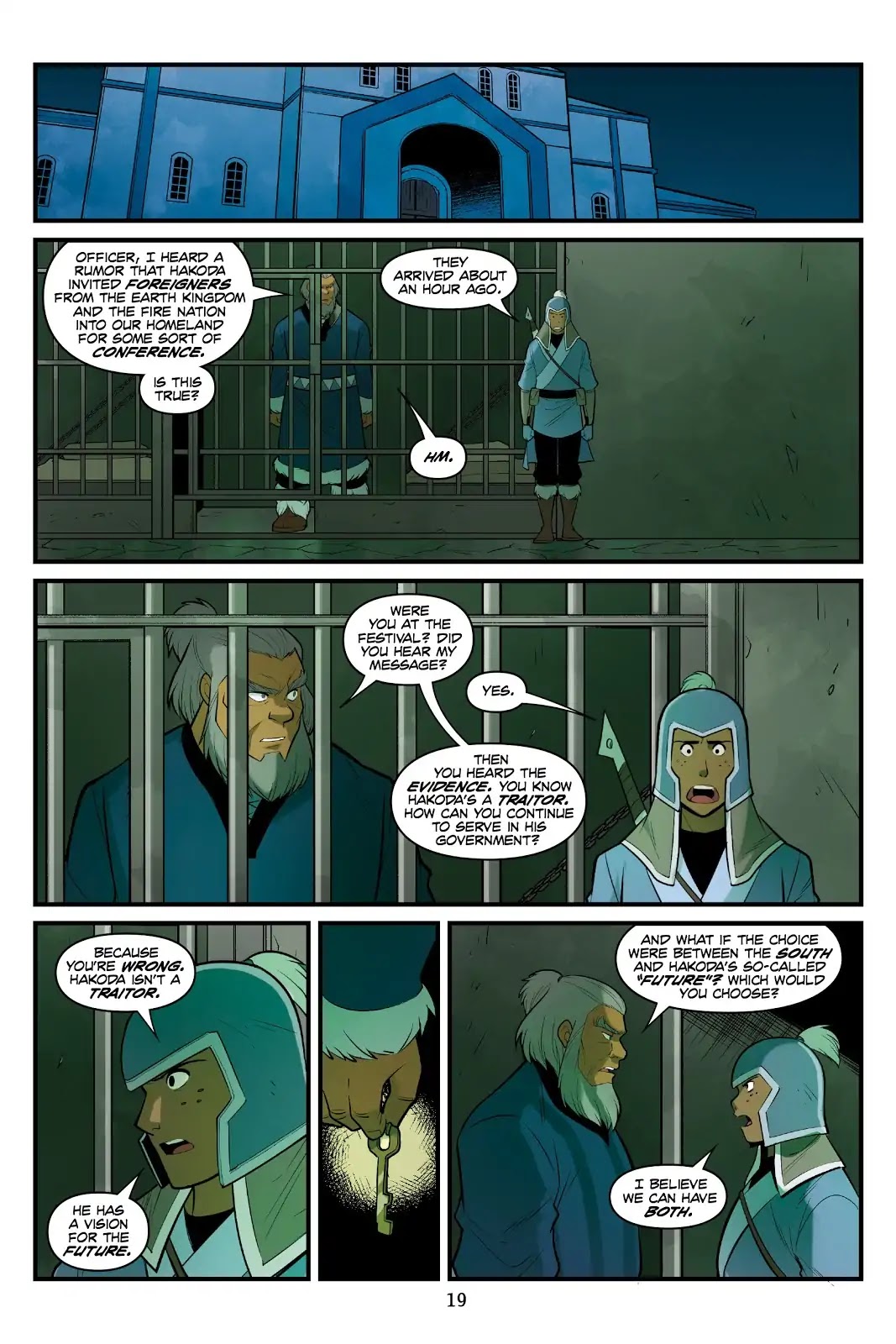 Avatar: The Last Airbender - North and South Chapter 0.6 page 20 - North and South - Part Three