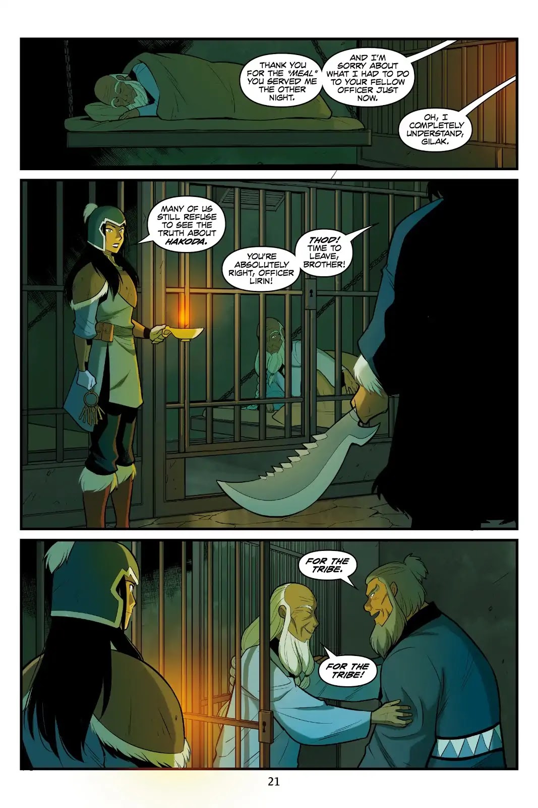 Avatar: The Last Airbender - North and South Chapter 0.6 page 22 - North and South - Part Three