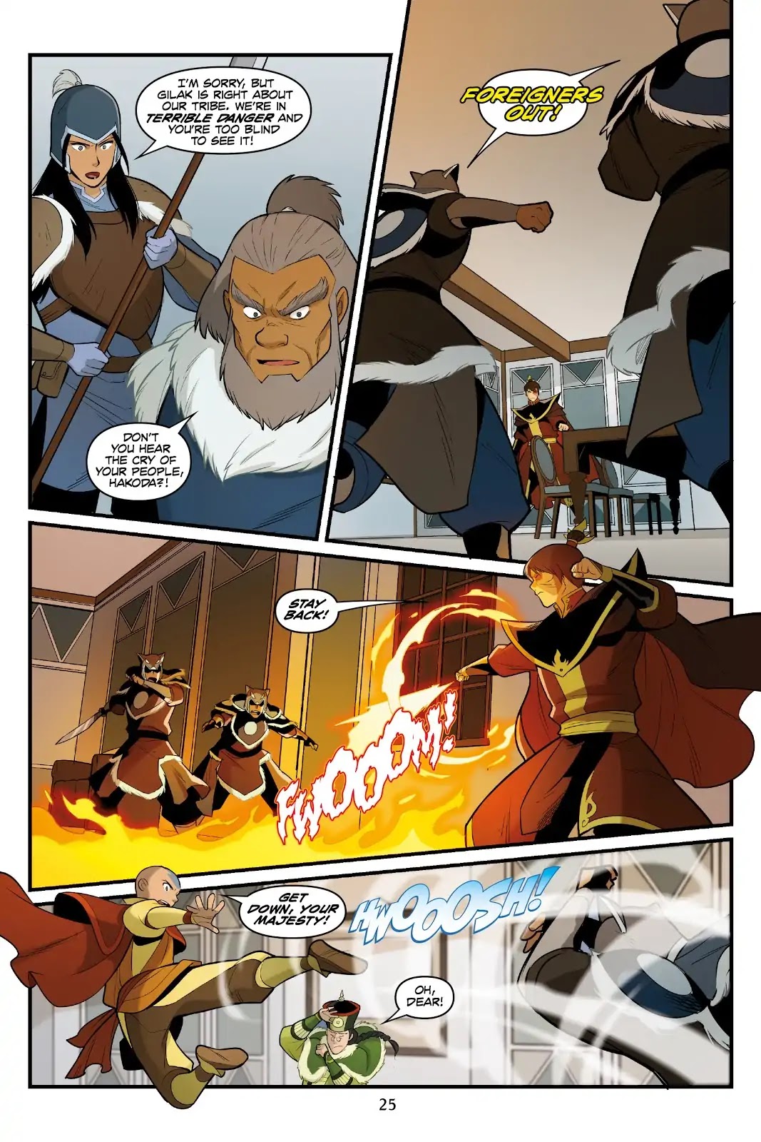 Avatar: The Last Airbender - North and South Chapter 0.6 page 26 - North and South - Part Three