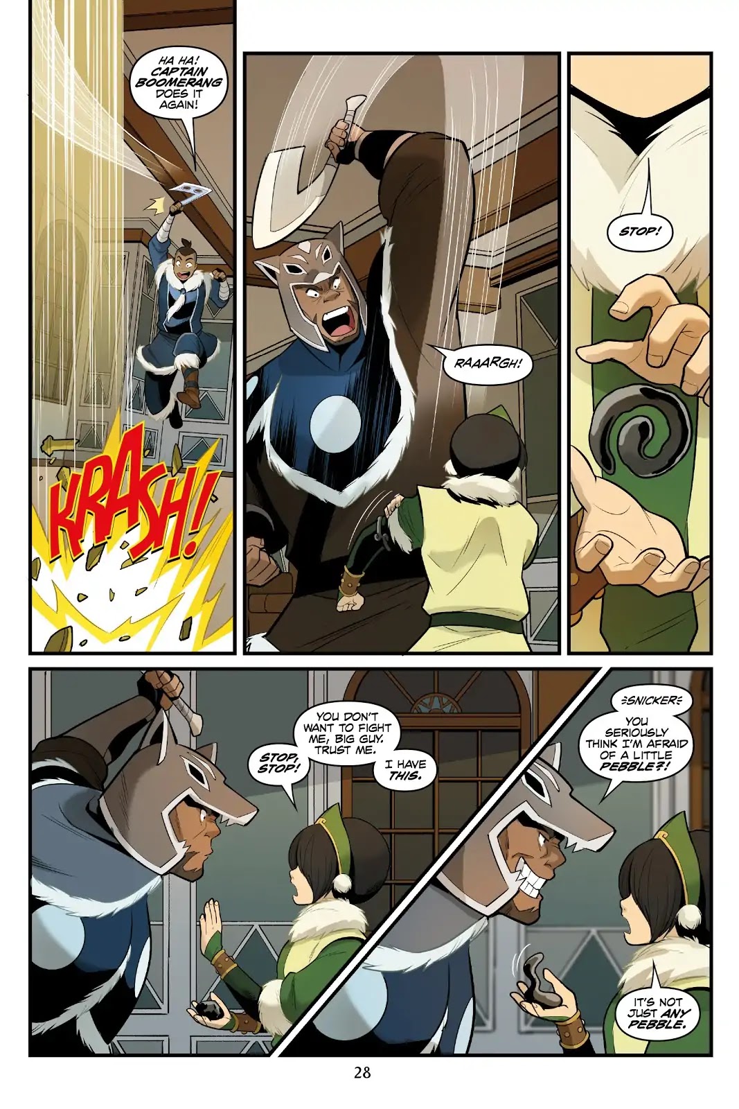 Avatar: The Last Airbender - North and South Chapter 0.6 page 29 - North and South - Part Three