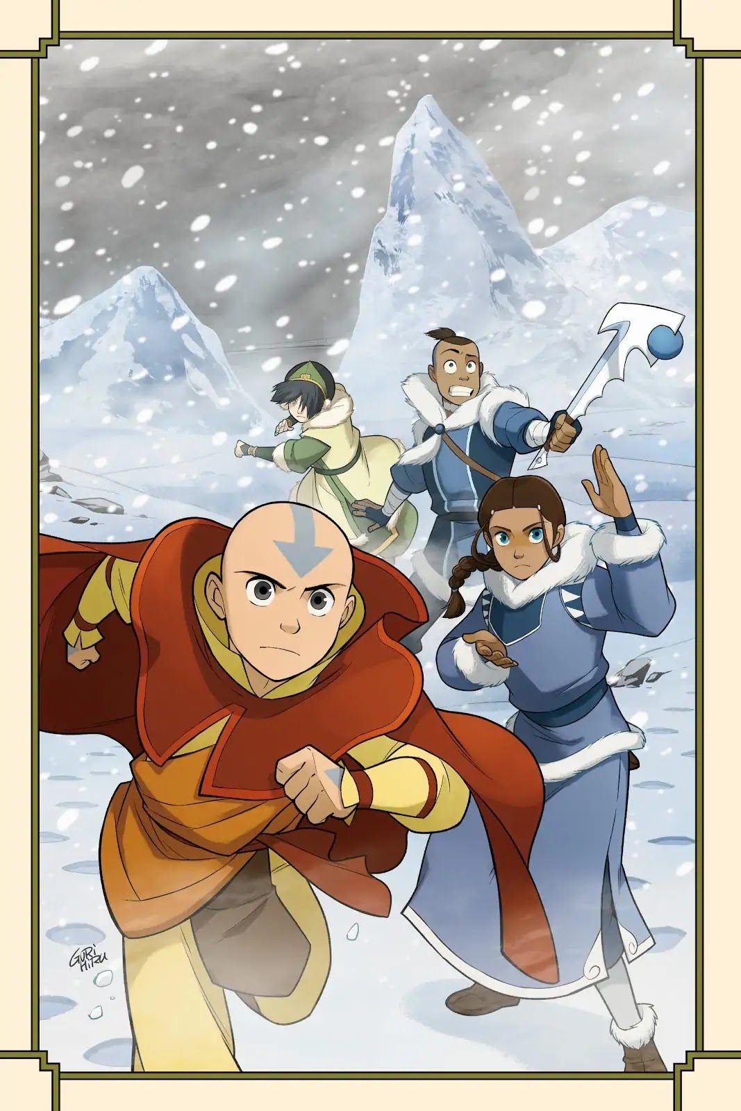 Avatar: The Last Airbender - North and South Chapter 0.6 page 3 - North and South - Part Three