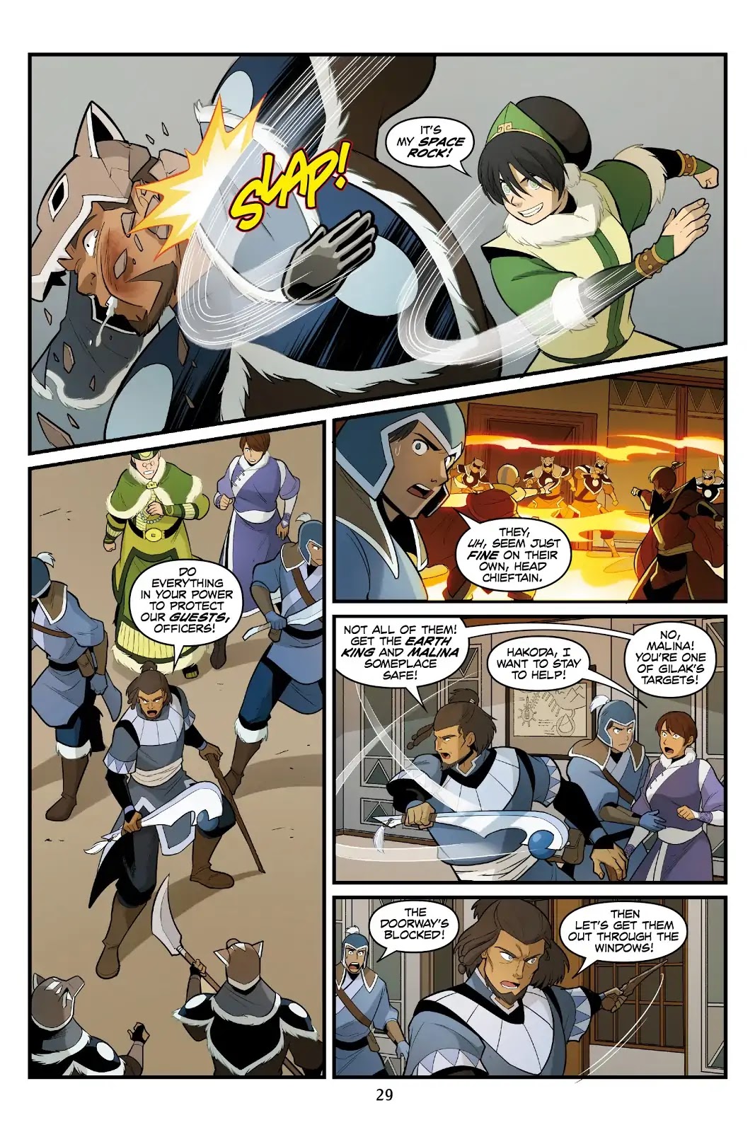 Avatar: The Last Airbender - North and South Chapter 0.6 page 30 - North and South - Part Three